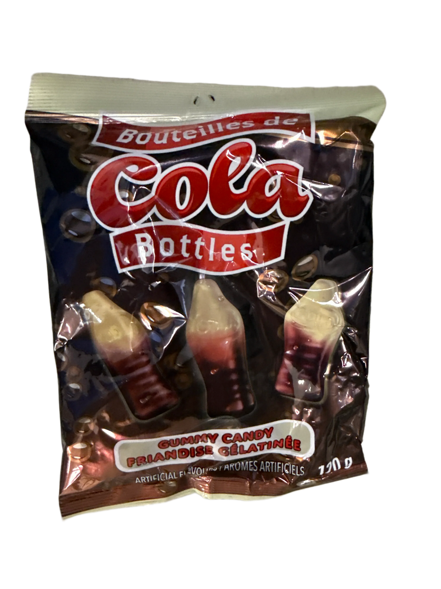 Cola Bottles Gummy Candy 120G - Canadian Edition