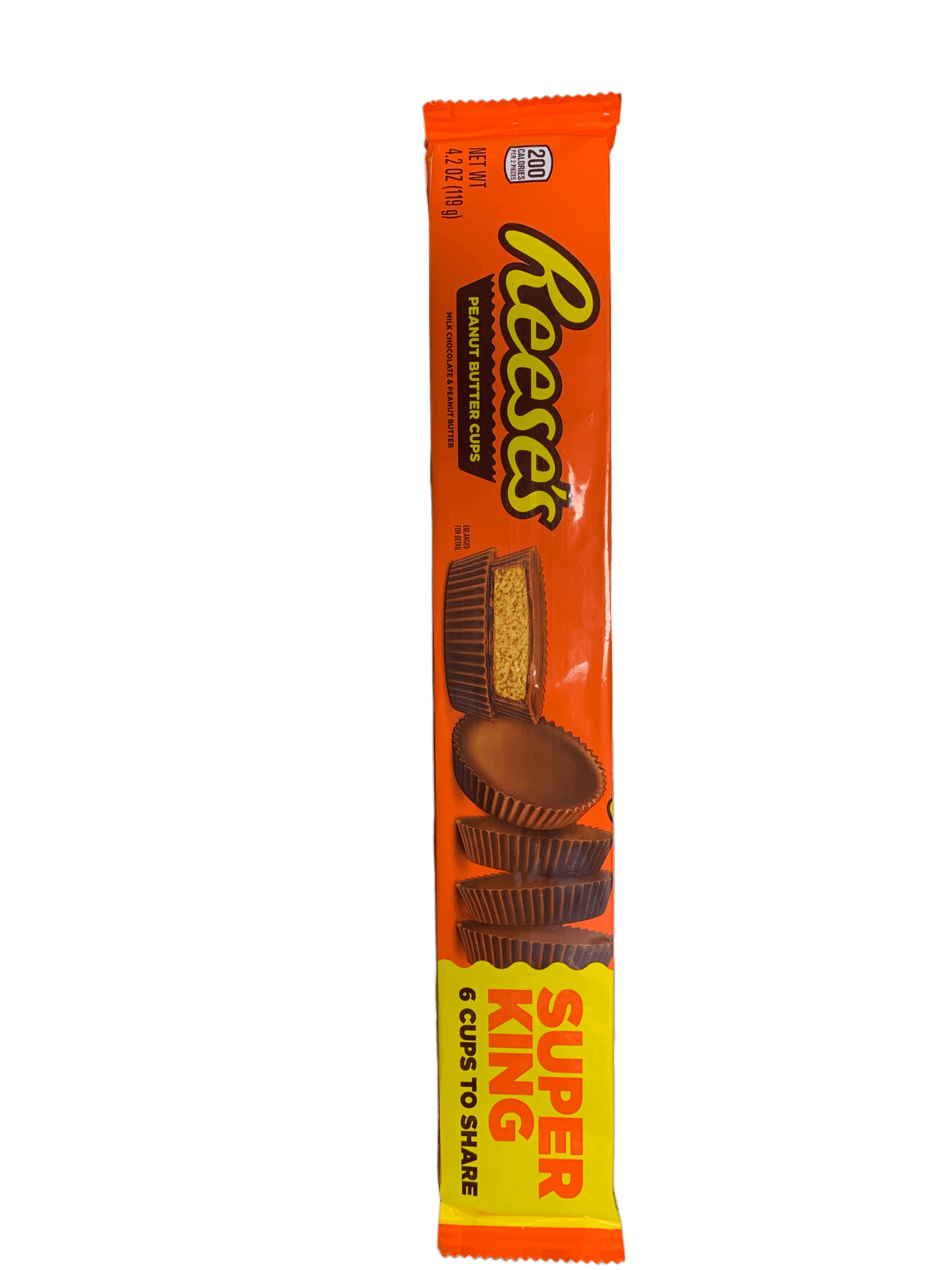 Reeses Peanut Butter Cups Super King Chocolate Bar 119G - U.S Edition
