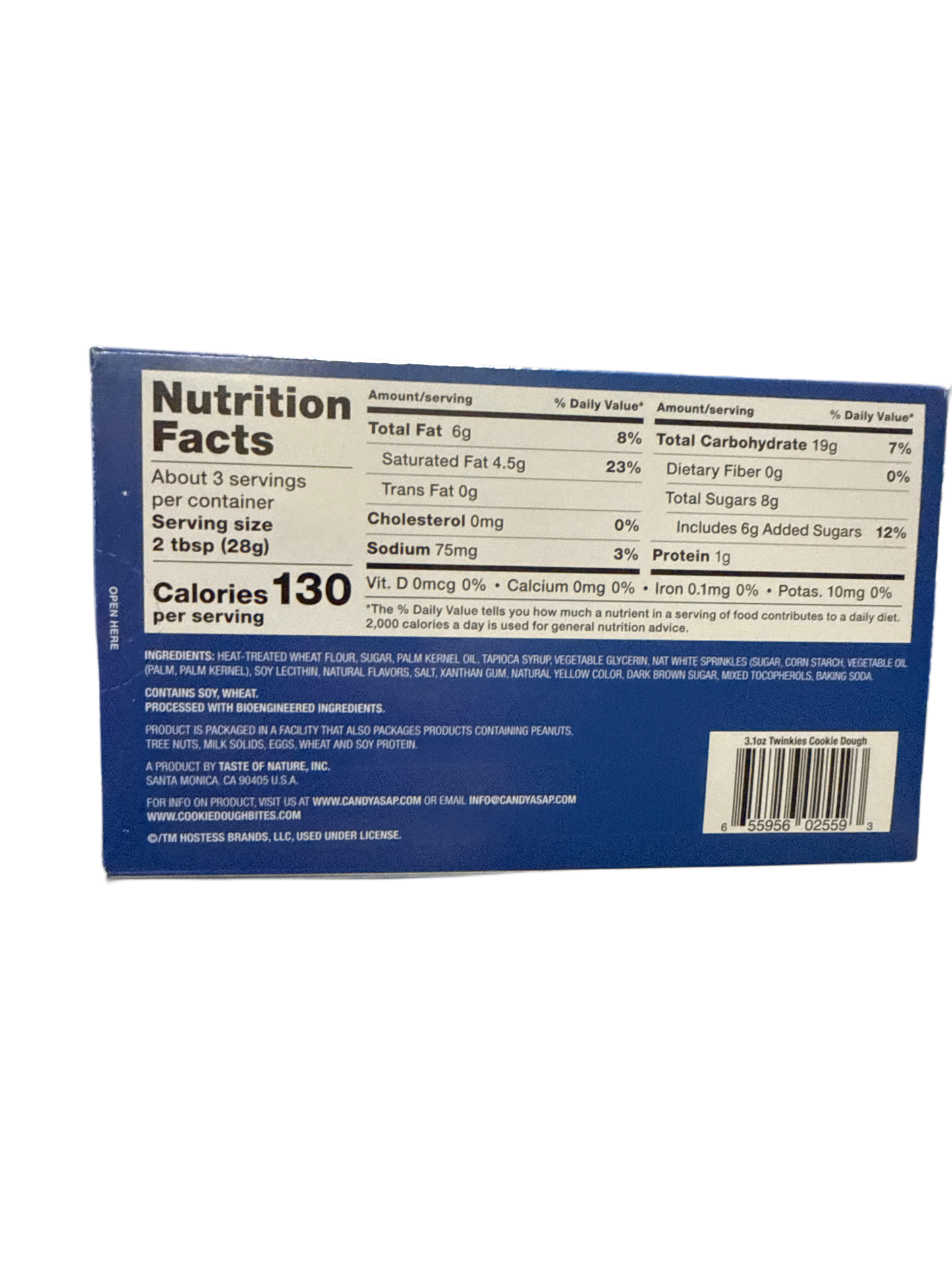 Hostess Twinkies Cookie Dough Bites 88G - U.S Edition