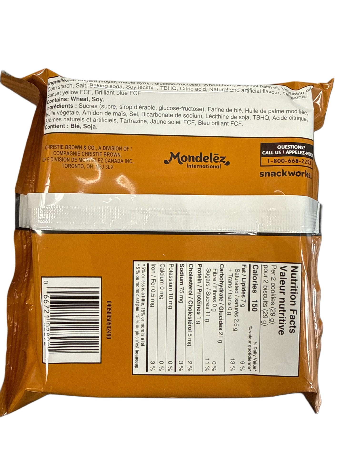 Oreo Maple Creme Quebec Limited Edition 261G - Canadian Edition