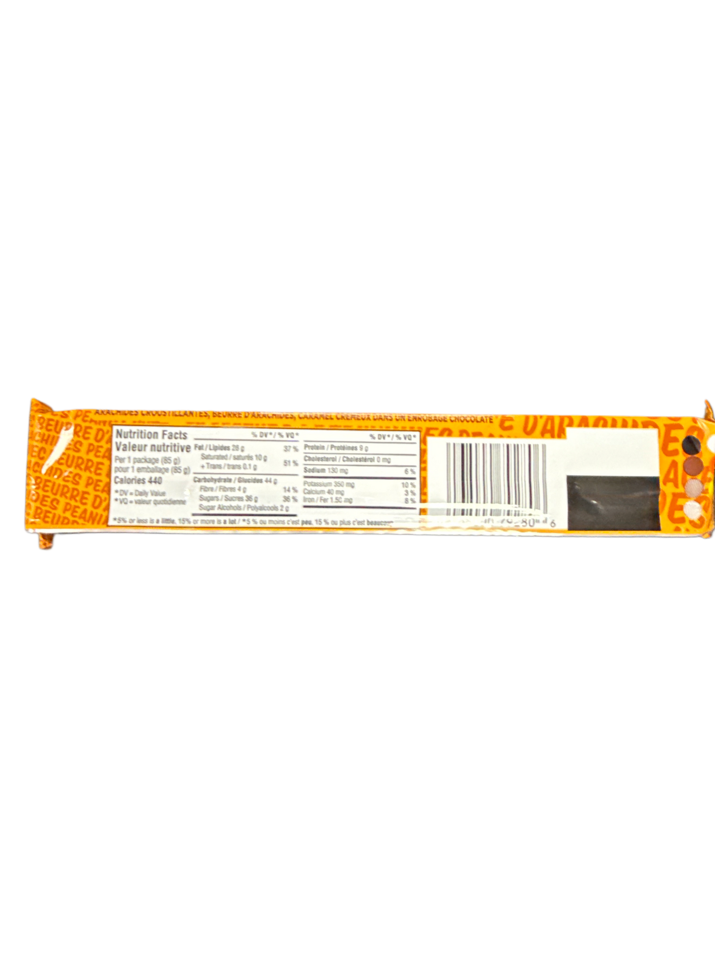 OH Henry King Size Reeses Peanut Butter 85G - Canadian Edition