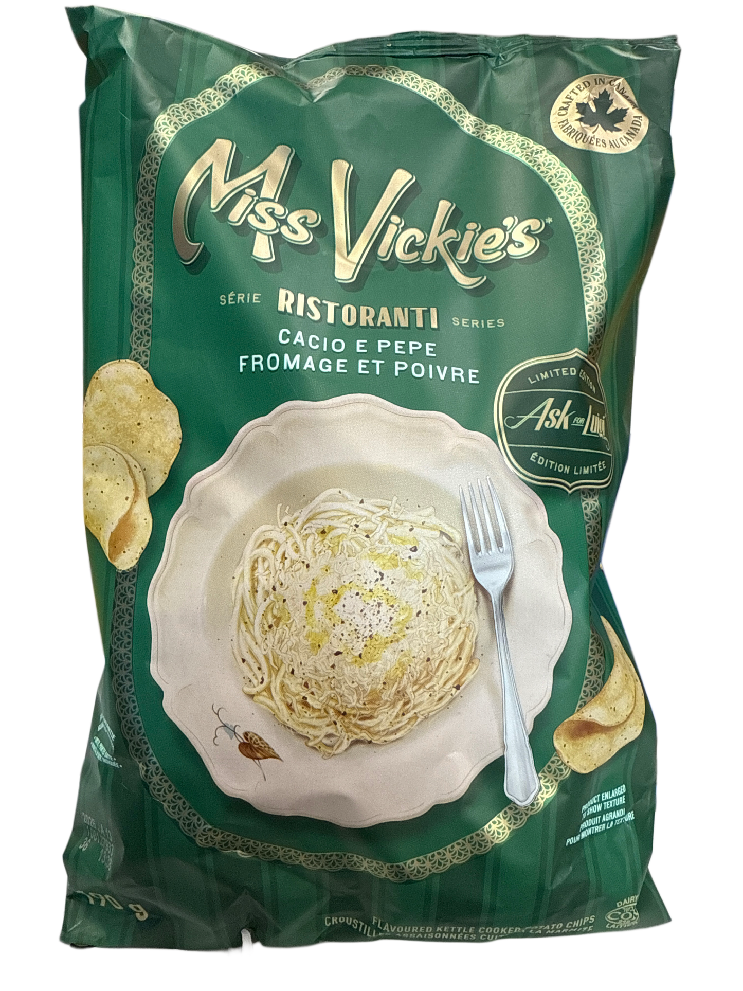 Miss Vickies Limited Edition Cacio E Pepe Flavour 190G - Canadian Edition