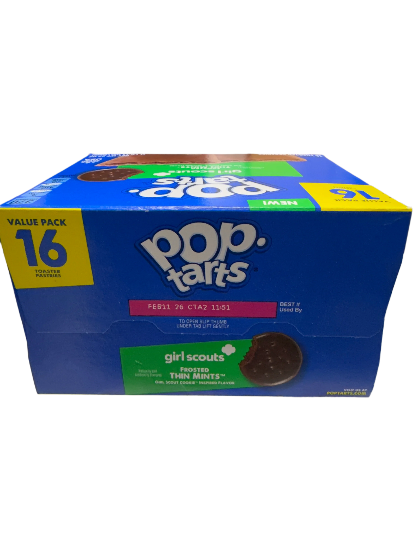 Pop Tarts Girl Scouts Frosted Thin MInts Flavour 27OZ - U.S.A Edition