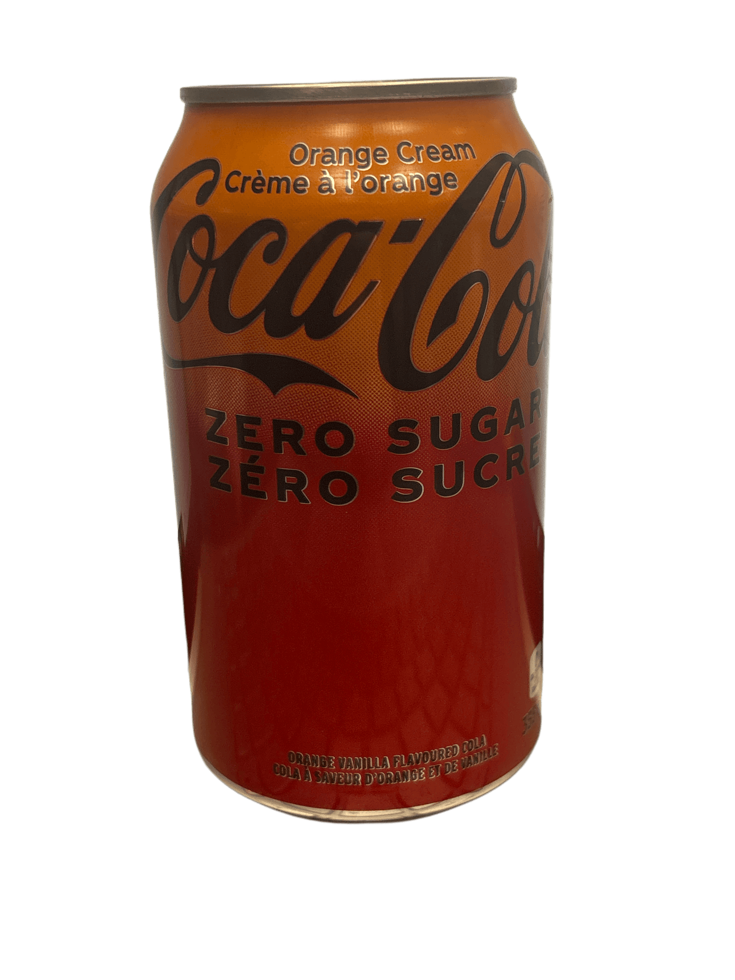 Coca Cola Zero Orange Cream Soda Can 355 ML - Canada Edition