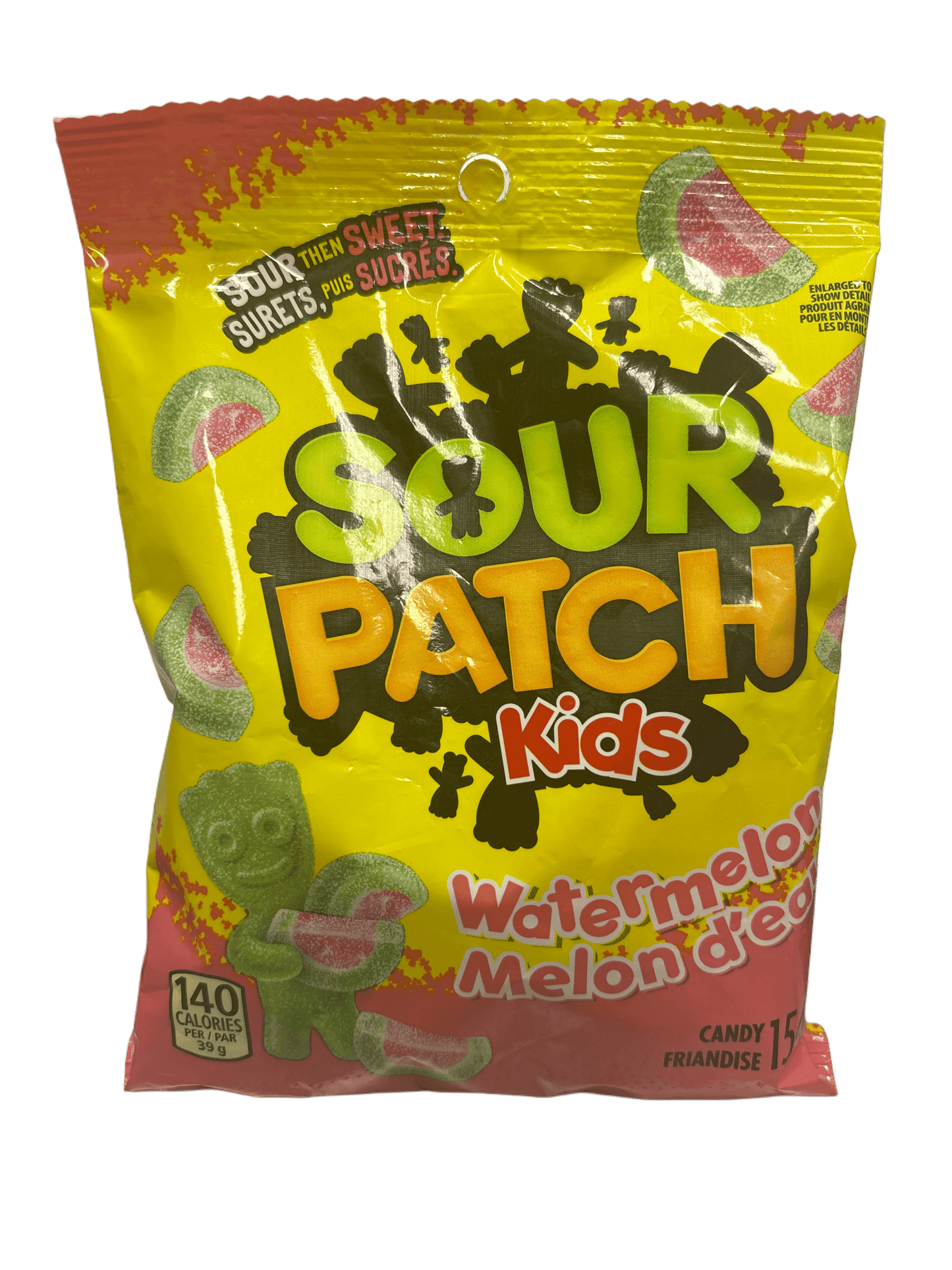 Sour Patch Kids Watermelon Candy Bag 154G - Canada Edition