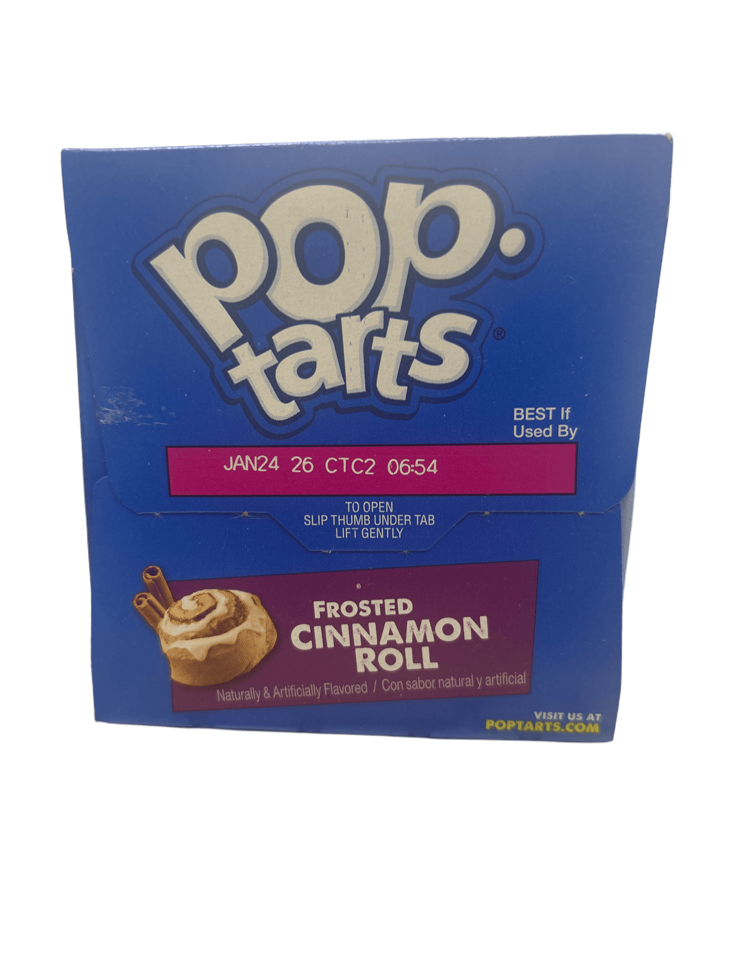 Pop Tarts Frosted Cinnamon Roll 13.5OZ - 8 Pack - U.S Edition
