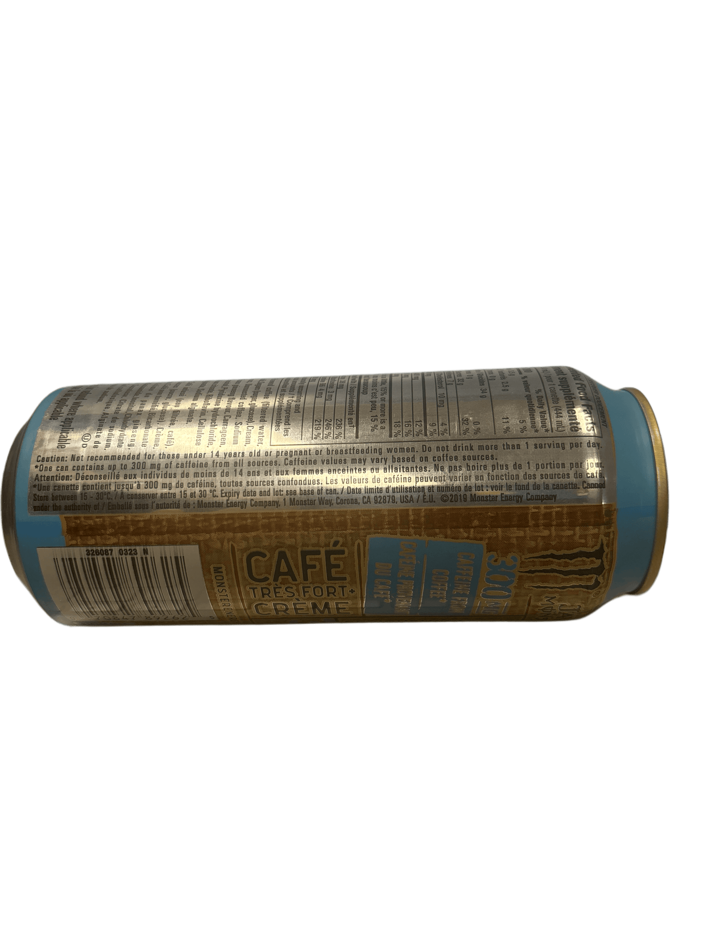 Monster Energy 300 French Vanilla Triple Shot 444ML - Canada Edition