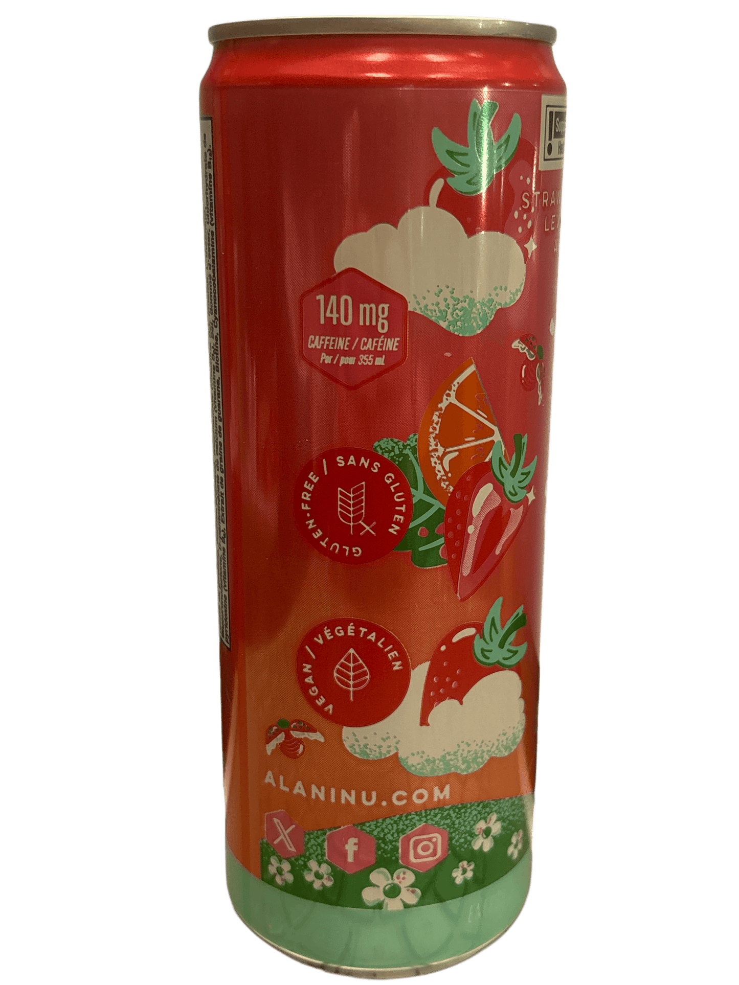 Alani Nu Strawberry Sunrise Energy Drink 355ML - Canada Edition
