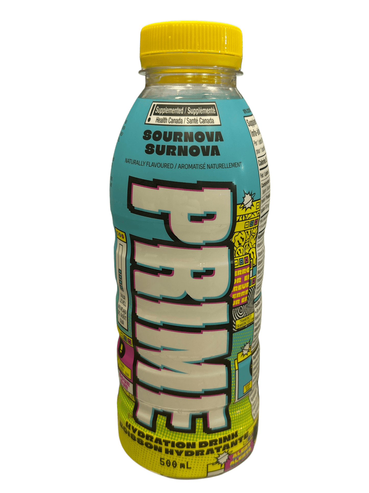 Prime Hydration SOUR NOVA Drink 500ML - Canada Edition