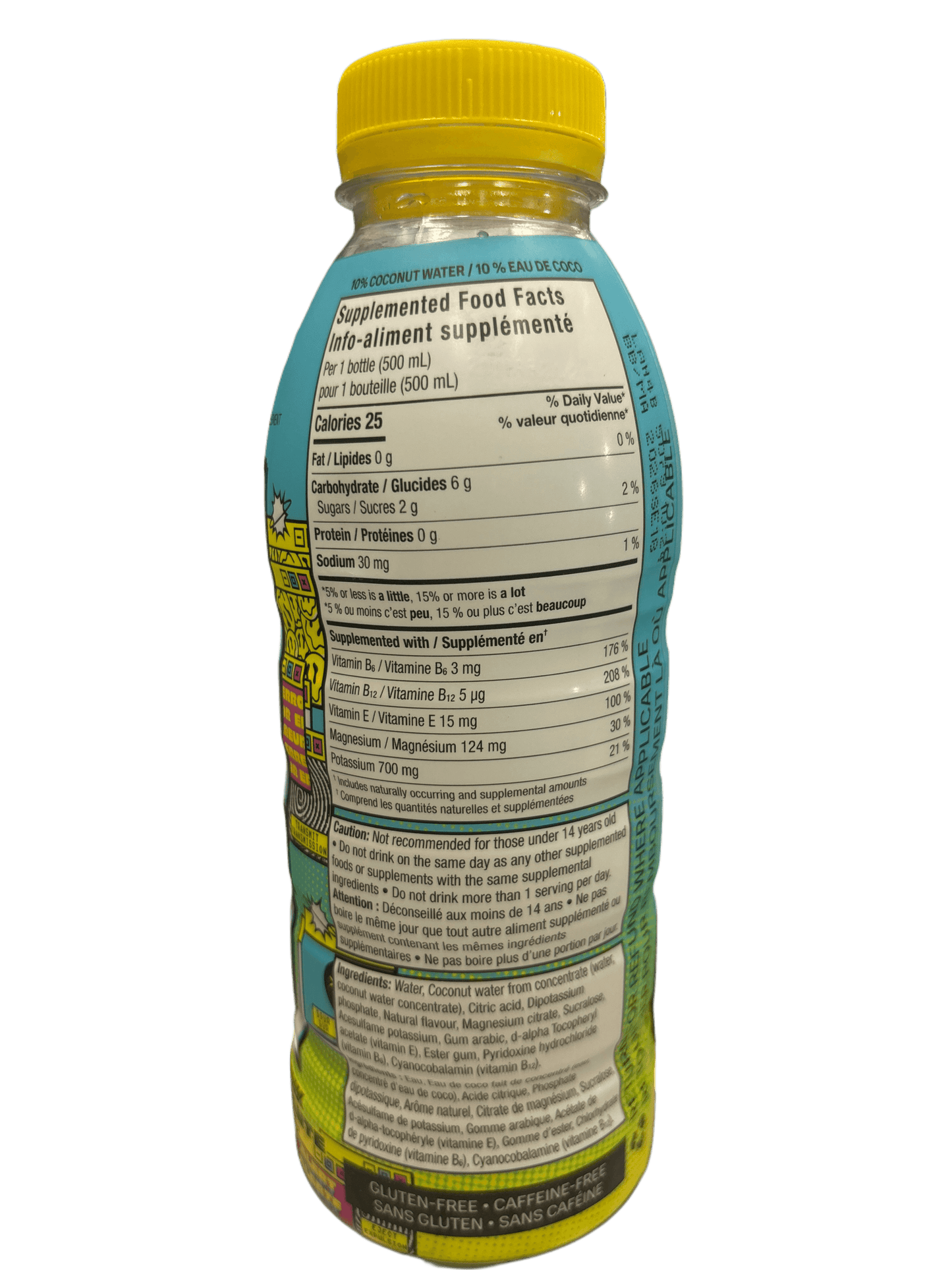 Prime Hydration SOUR NOVA Drink 500ML - Canada Edition