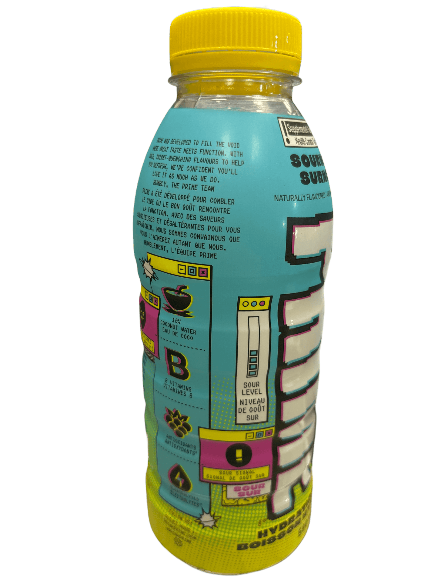 Prime Hydration SOUR NOVA Drink 500ML - Canada Edition