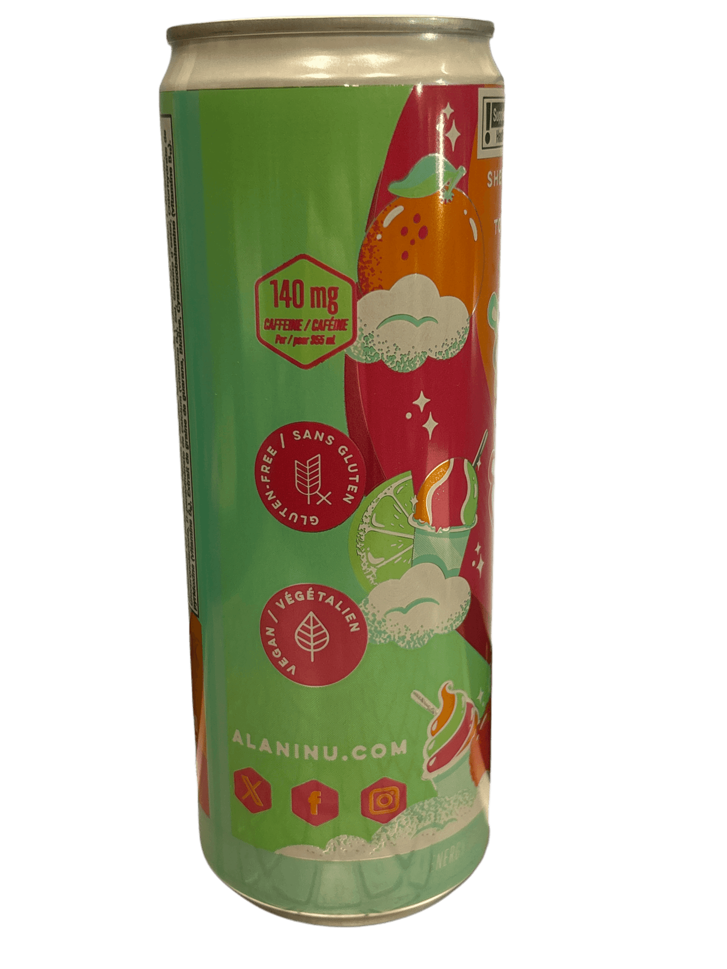 Alani Nu Sherbet Swirl Sorbet Energy Drink 500ML - Canada Edition