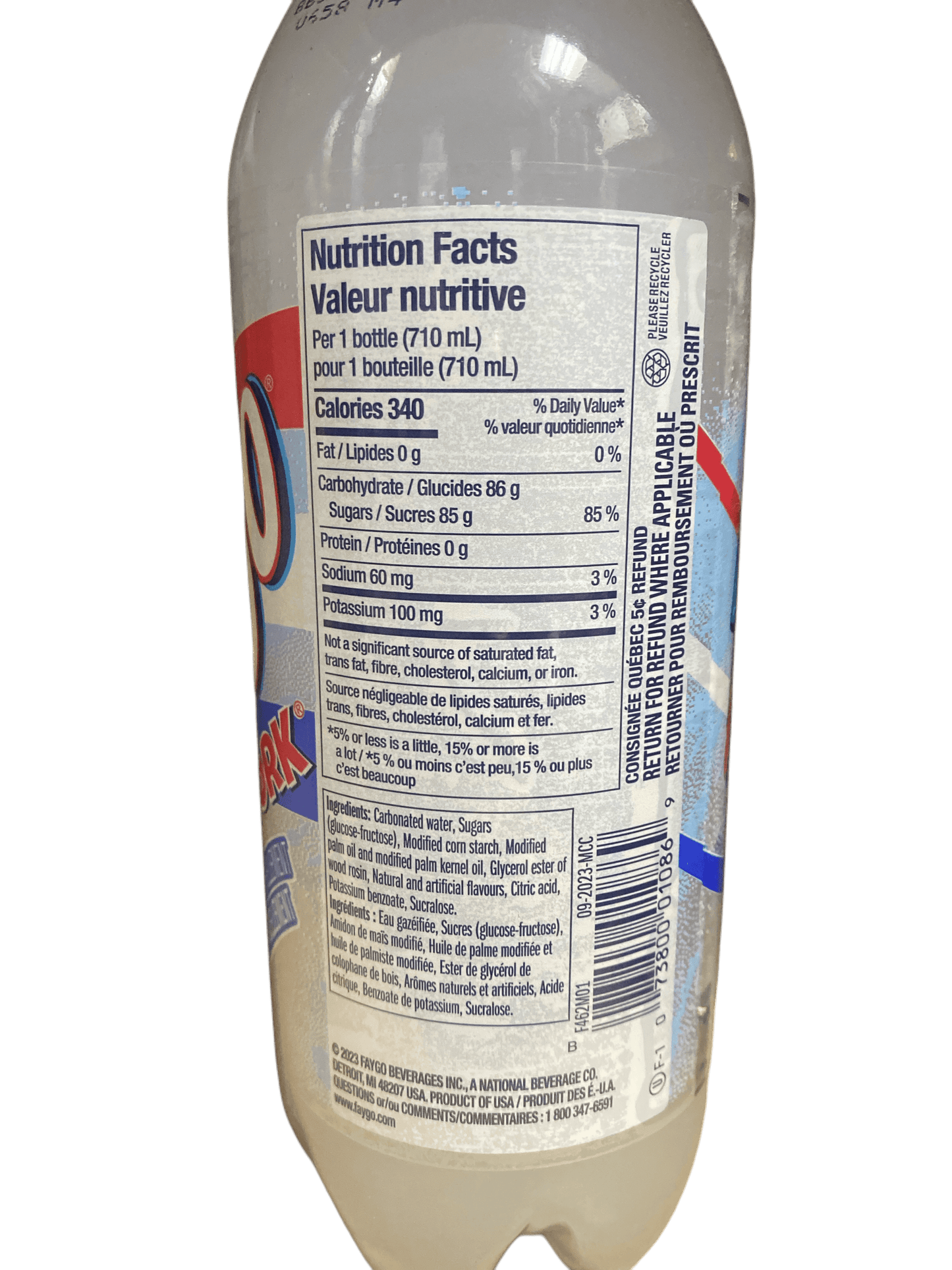Boisson gazeuse Faygo Fireworks 710mL