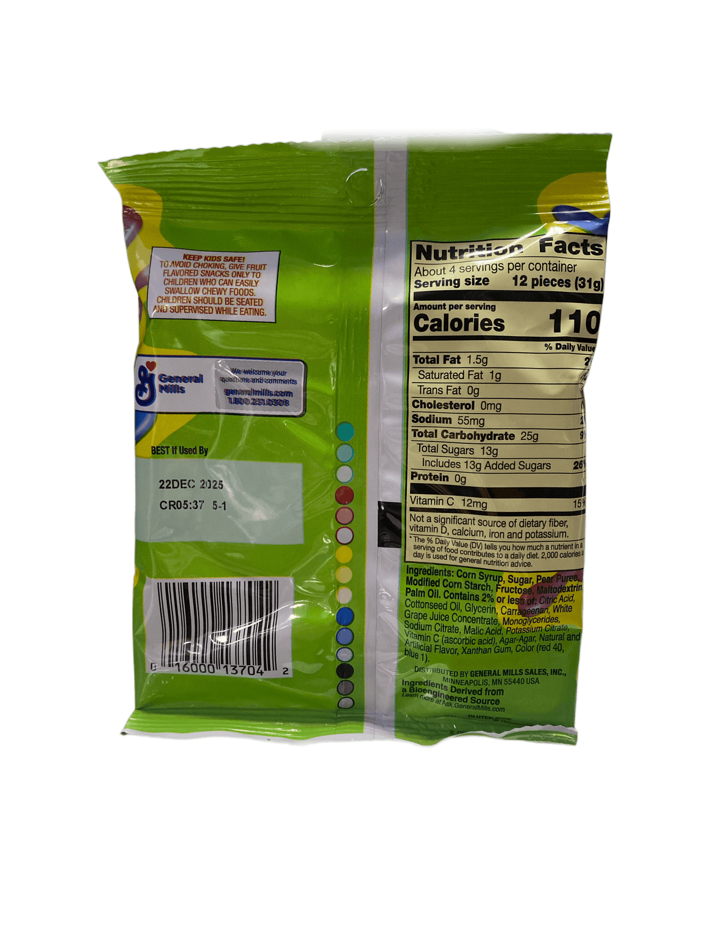 Fruit Gushers Super Sour Berry Bag