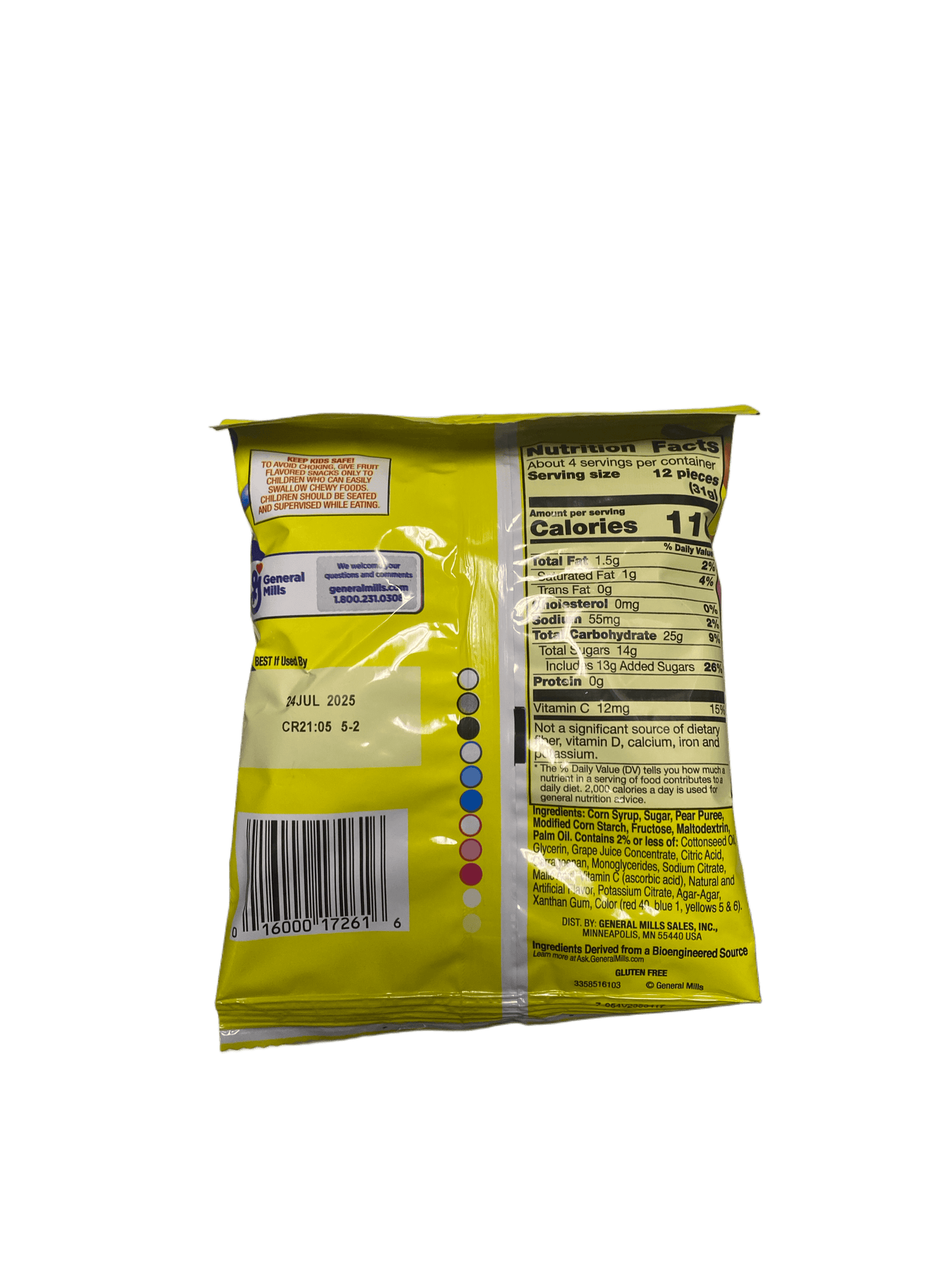 Sac tropical Fruit Gushers
