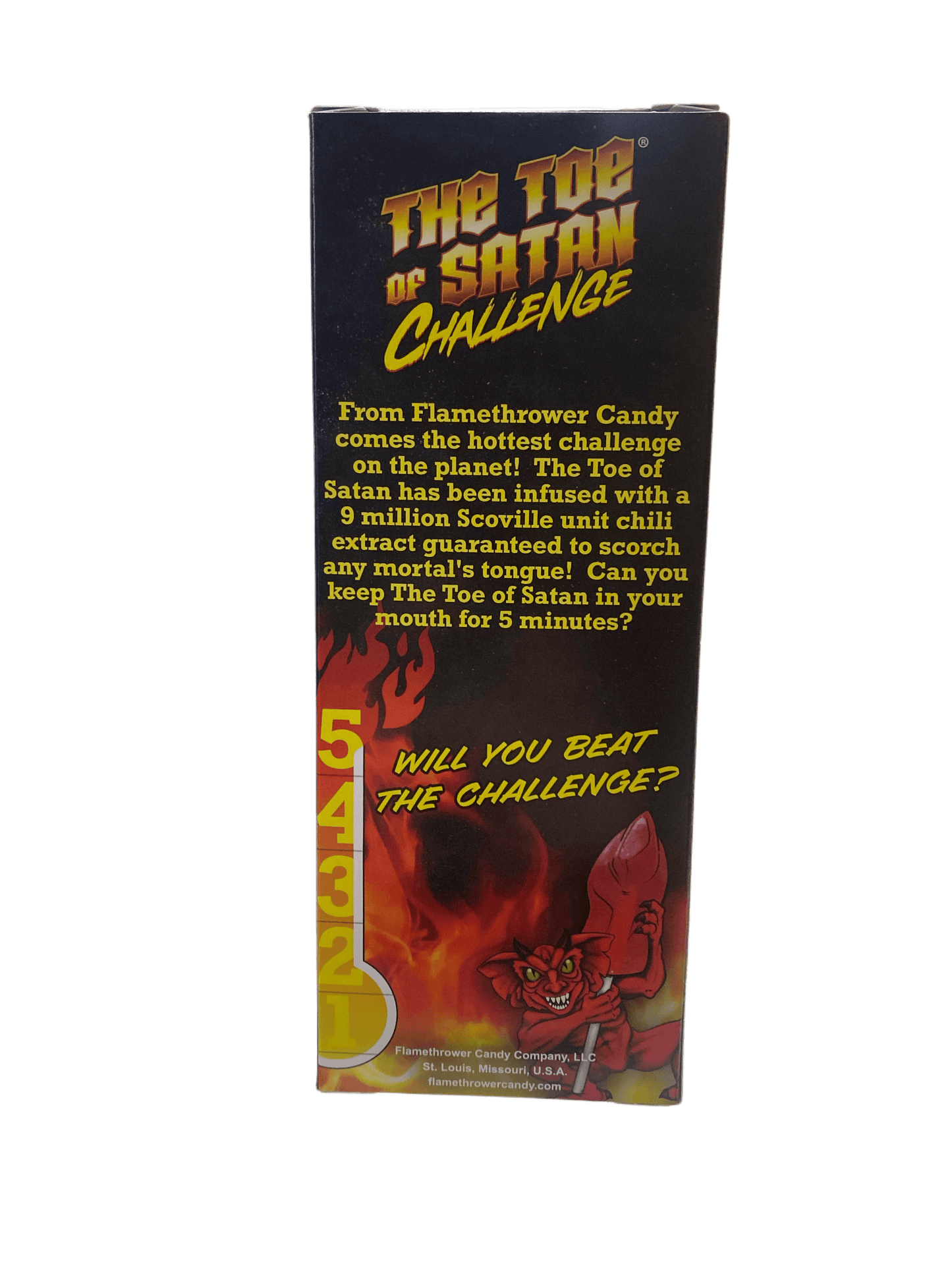 Toe of Satan Hot Lollipop - World's Hottest Lollipop