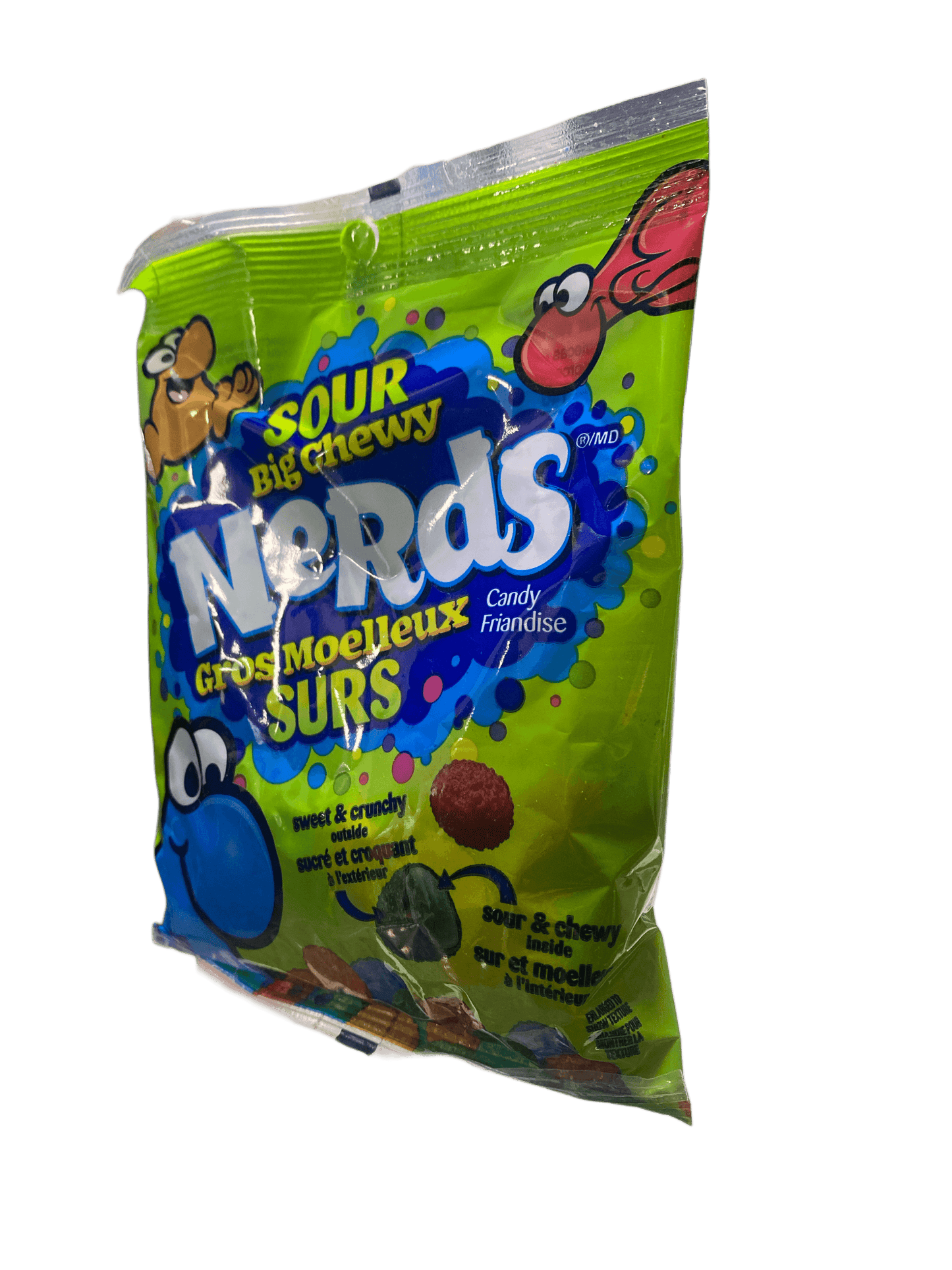 Nerds Sour Big Chewy Sweet and Sour candy