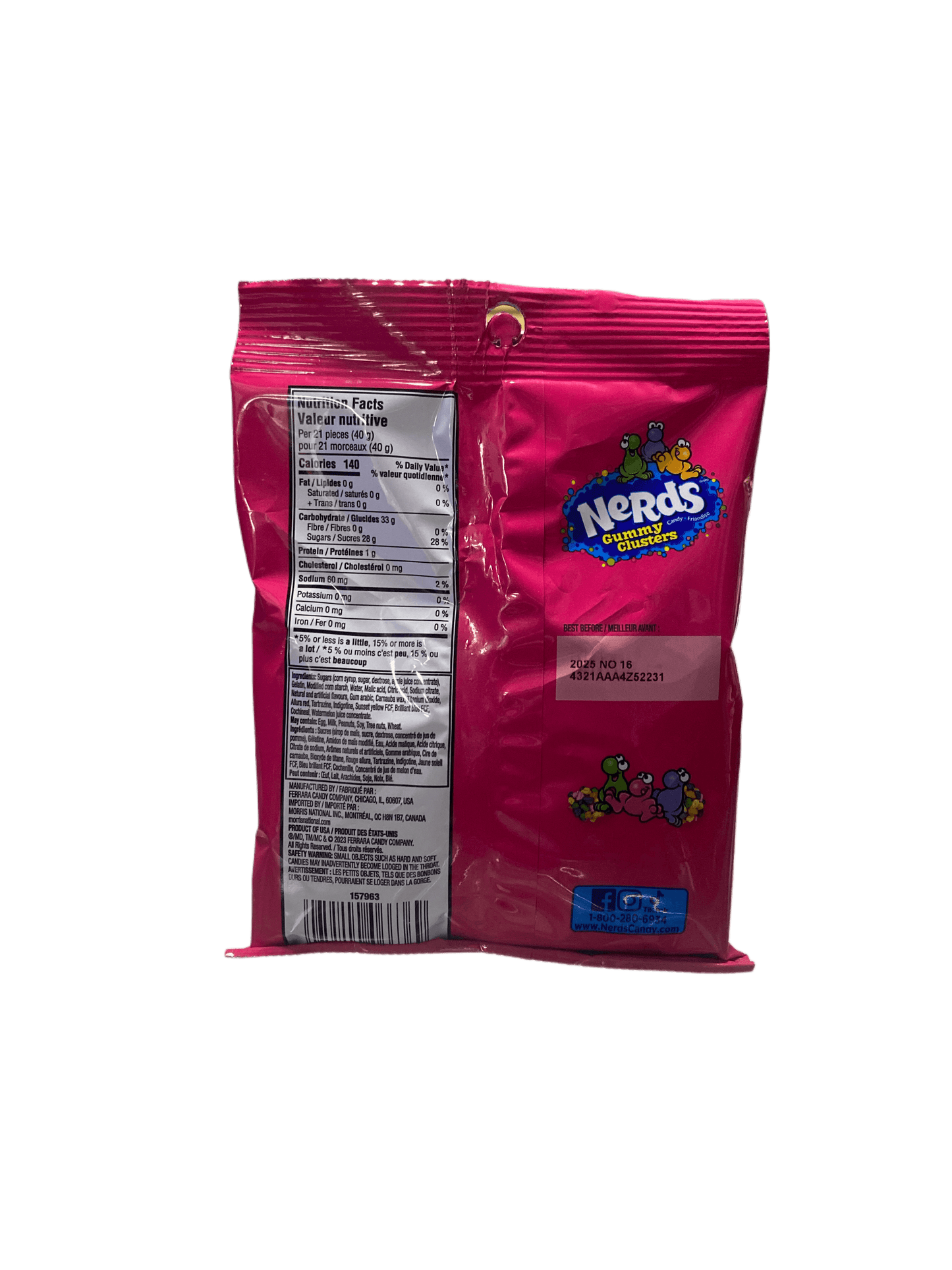 Nerds Gummy Clusters Bag - 5oz
