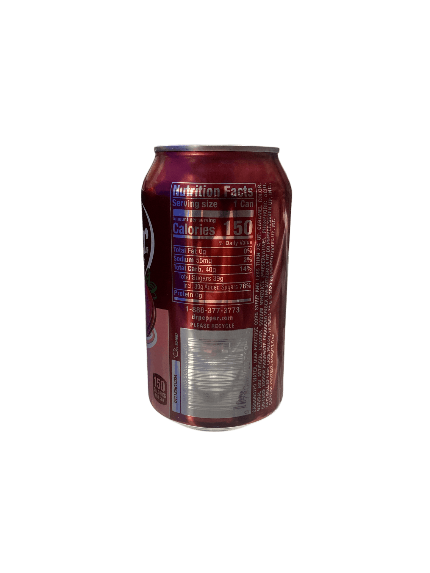 Dr. Pepper Strawberries & Cream Can