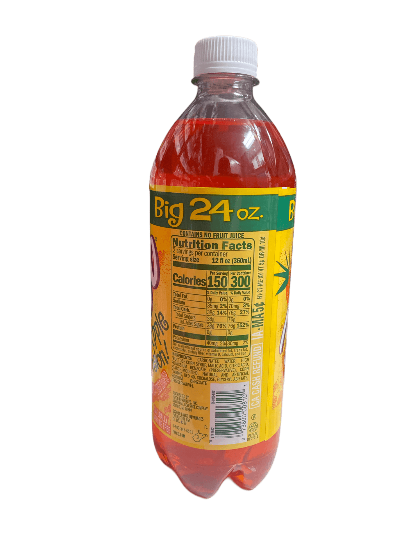 Faygo Ananas-Wassermelonengetränk 710 ml