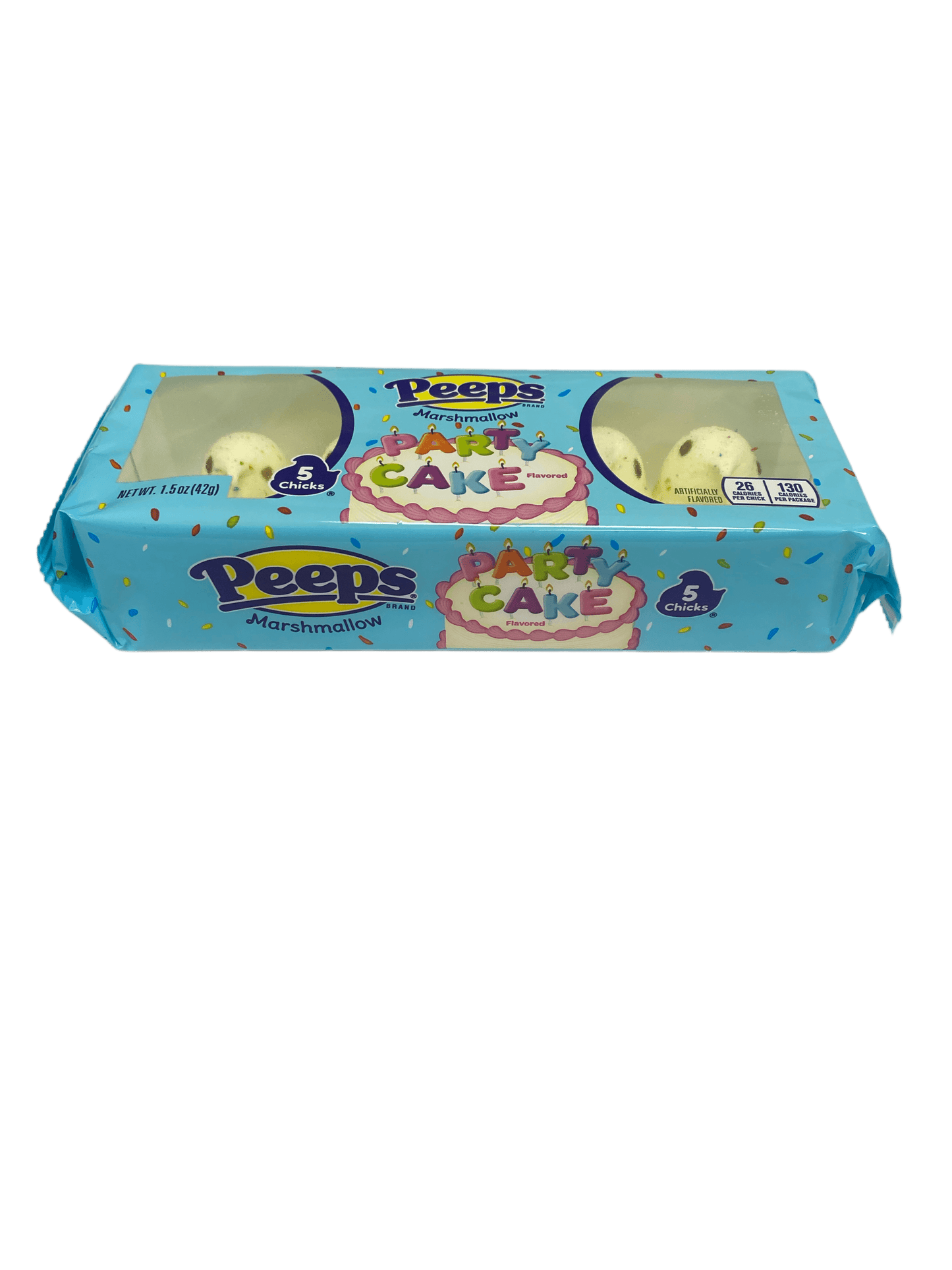 Peeps Marshmallow Party Cake Chicks, 5 Stück