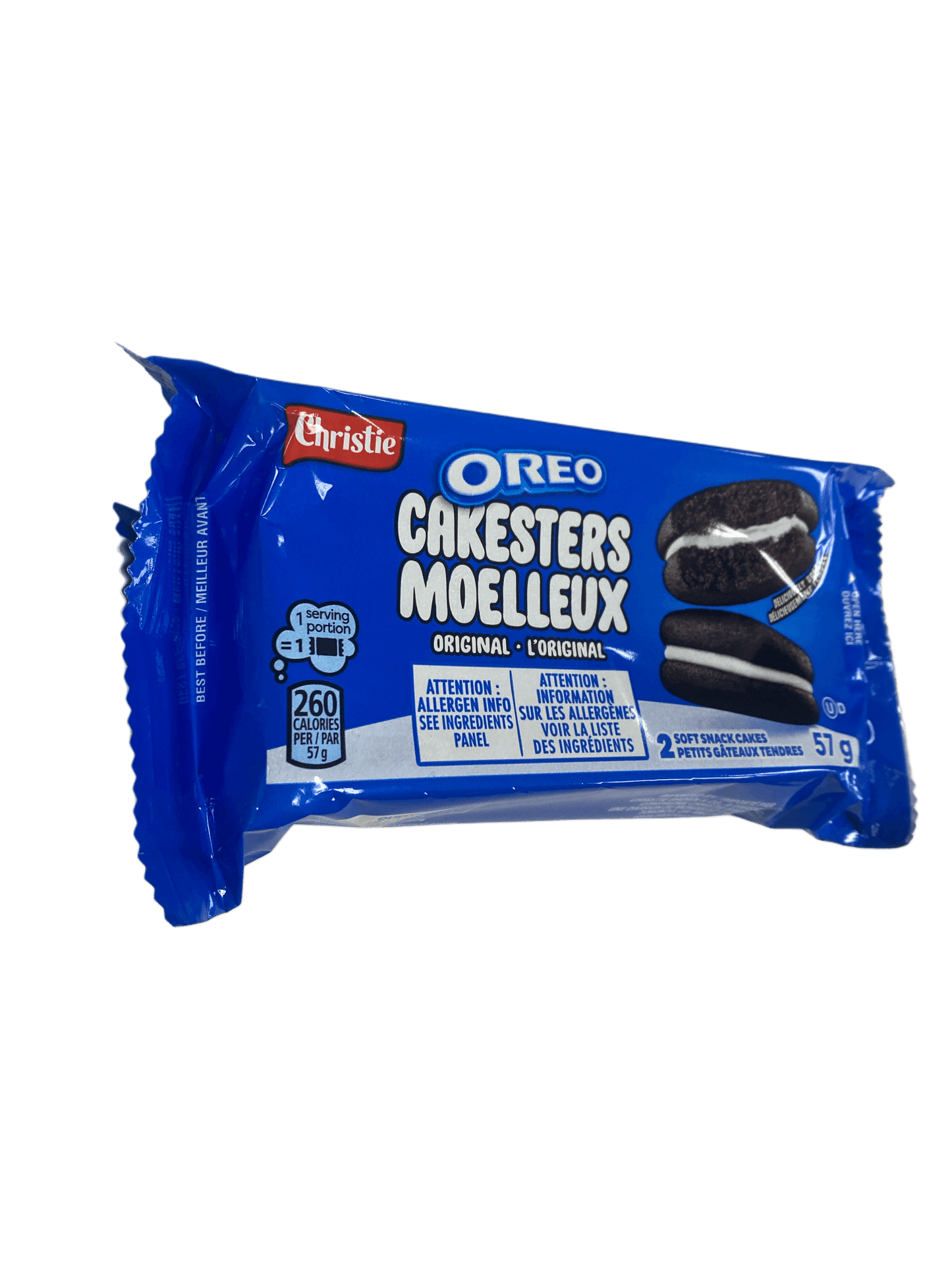 Oreo Cakesters Pack De 2 Gâteaux