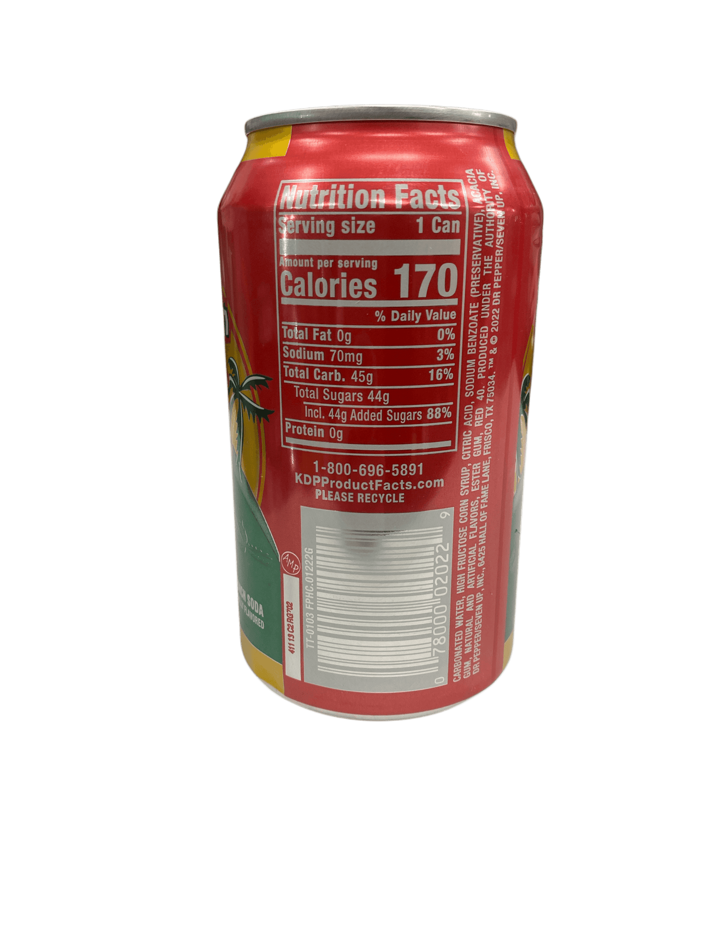 Tahitian Treat Fruit Punch Can 355ml