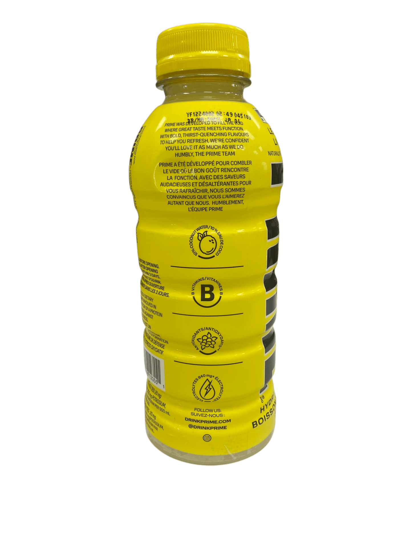 Prime Hydration Limonade