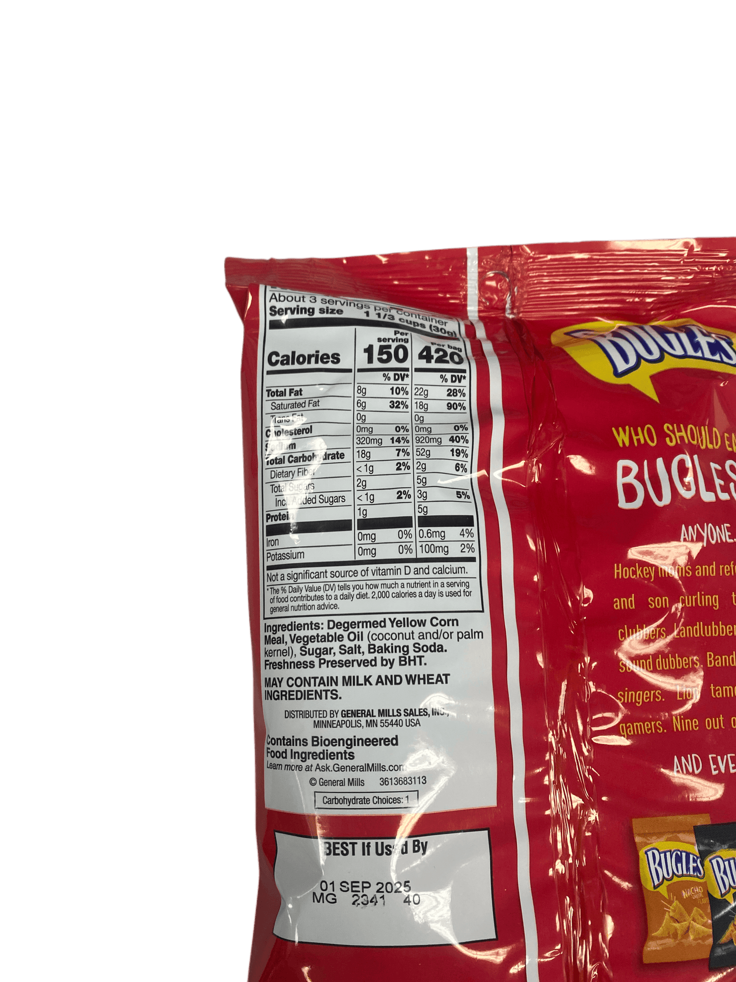 Bugles Original – 3 OZ