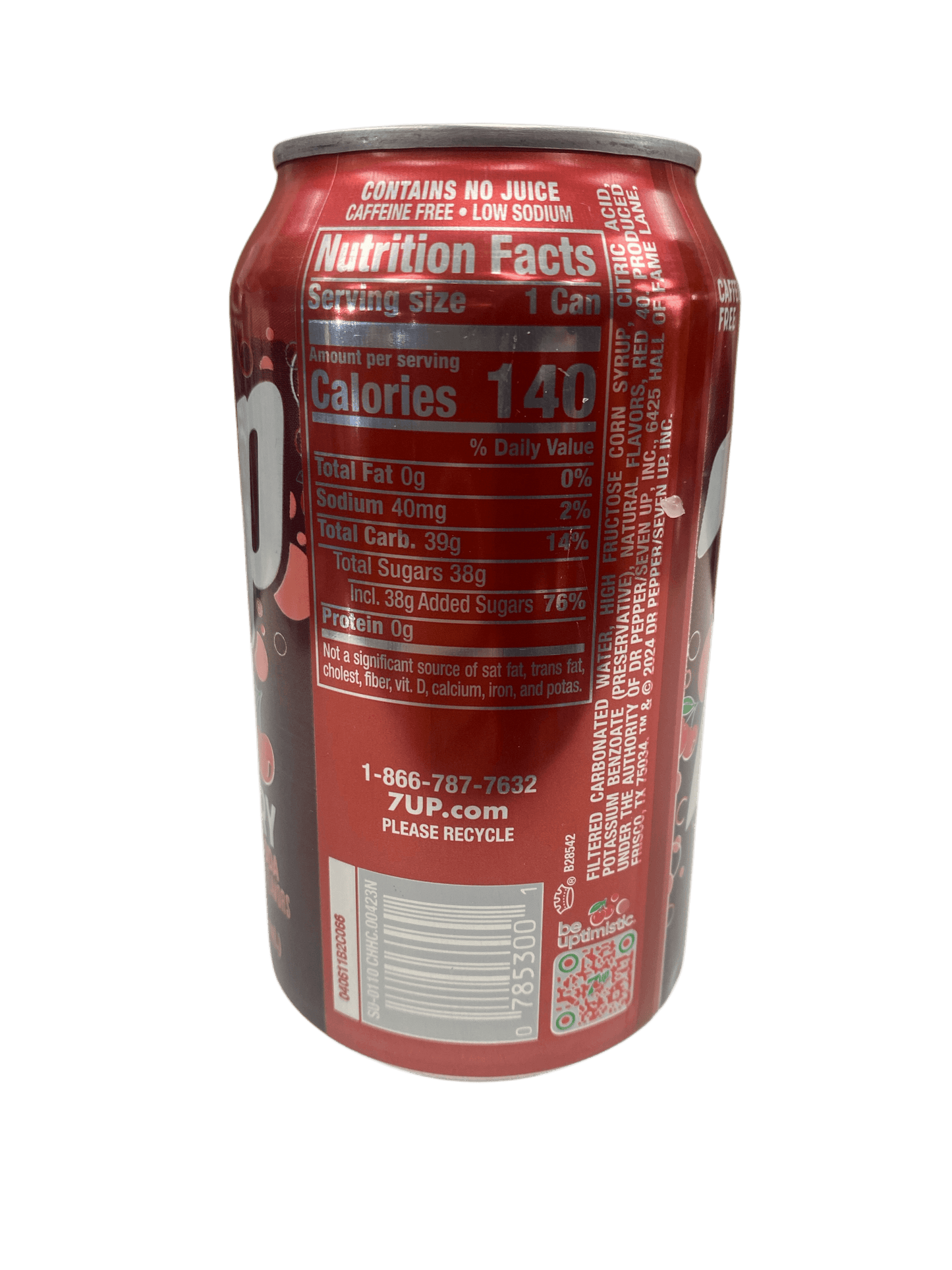7UP - Cerise Canette 355mL