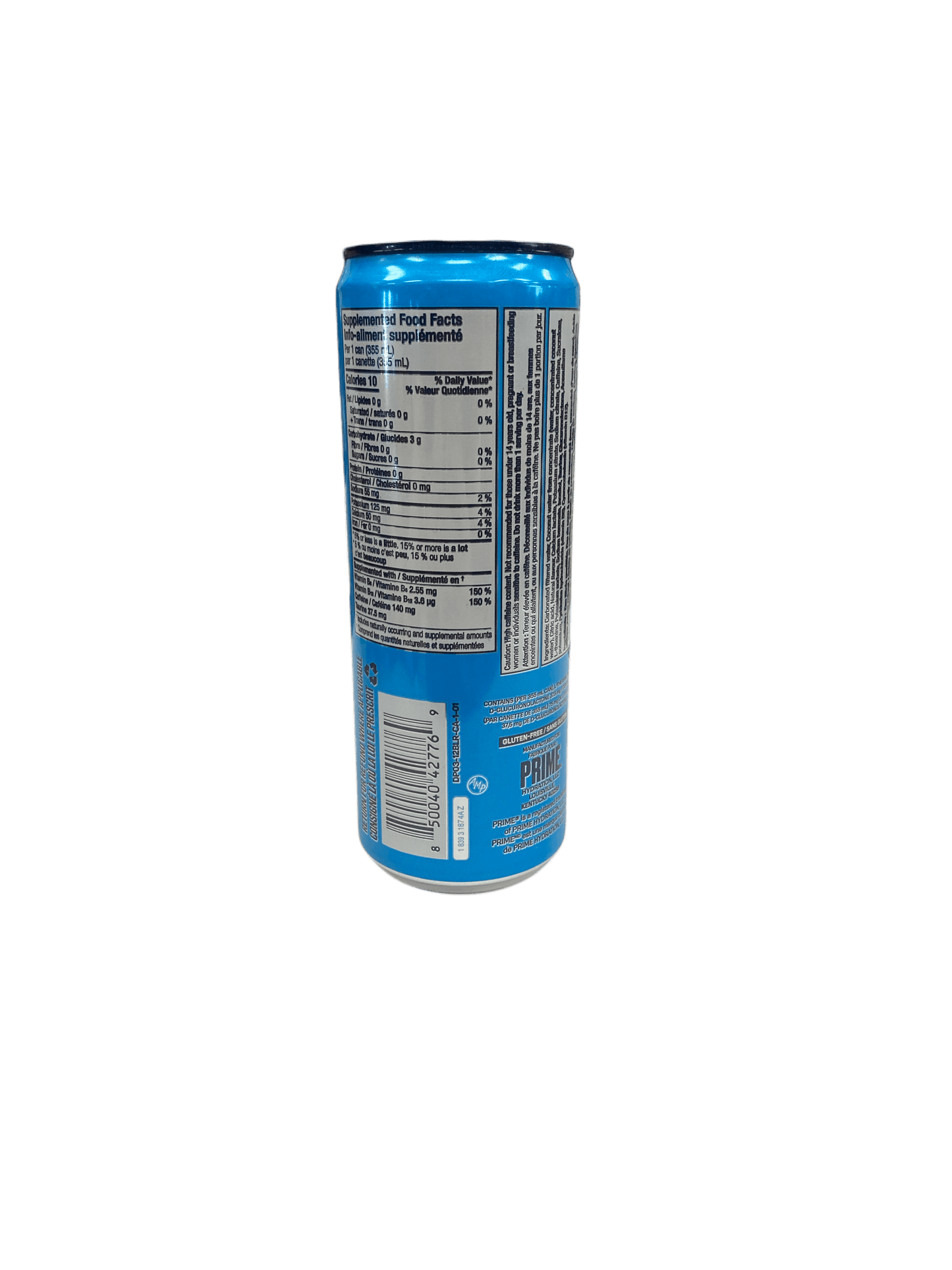 Prime Energy Drink Blaue Himbeere