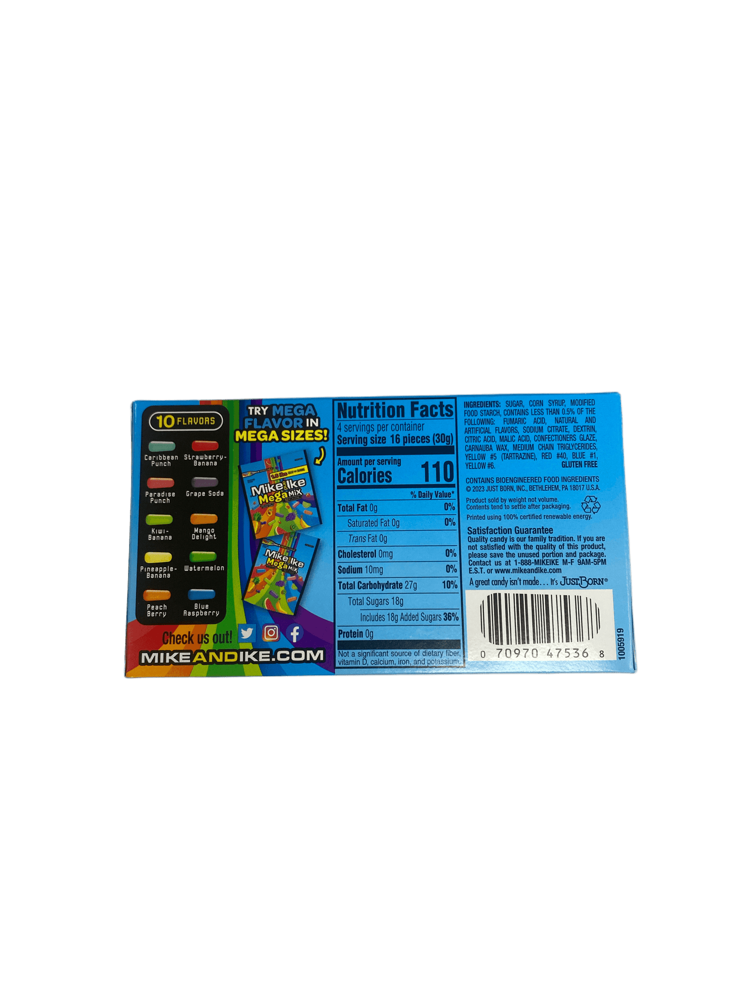 Mike and Ike Mega Mix Theatre Box