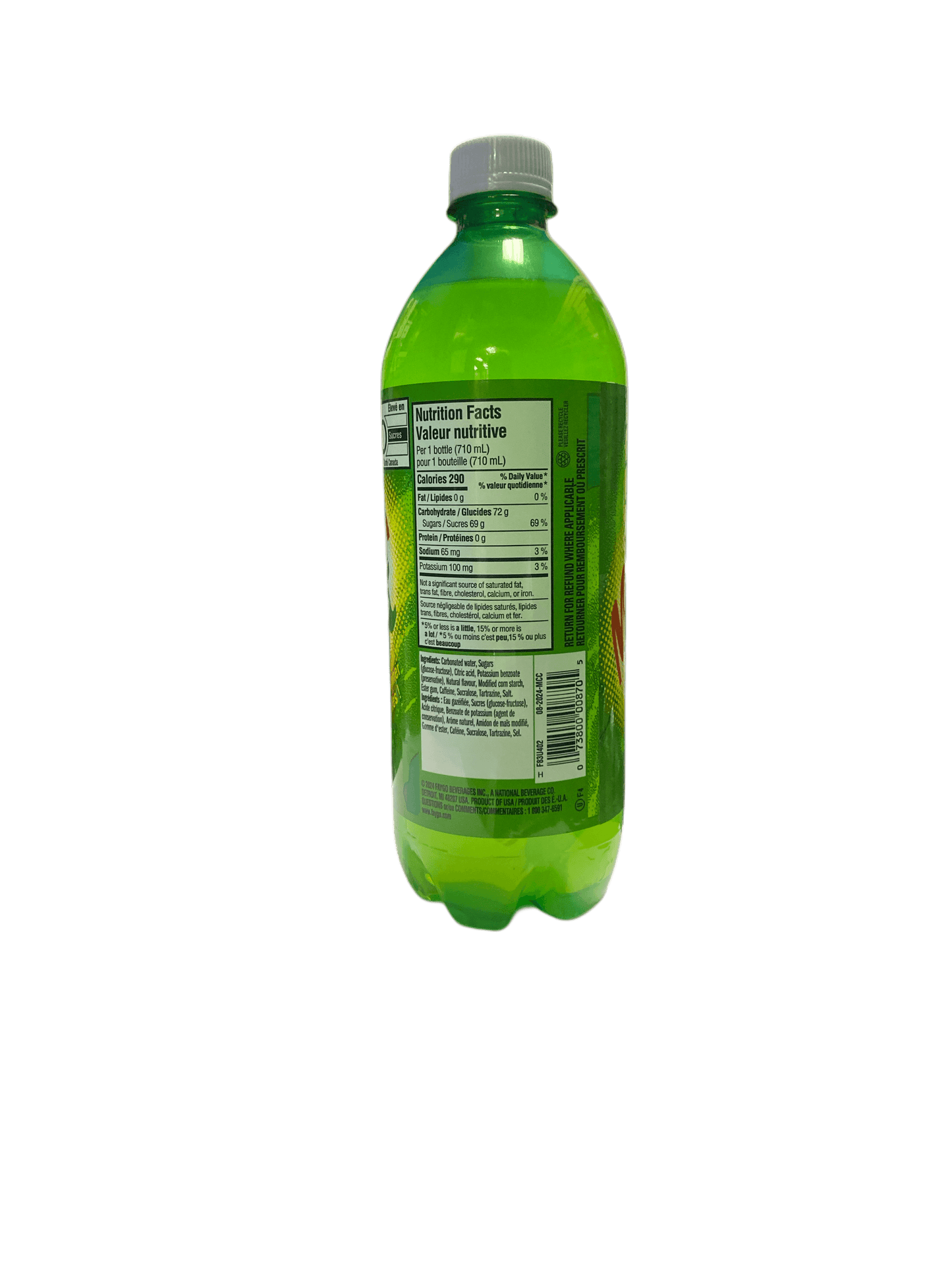 Boisson Faygo Moon Mist 710 ml