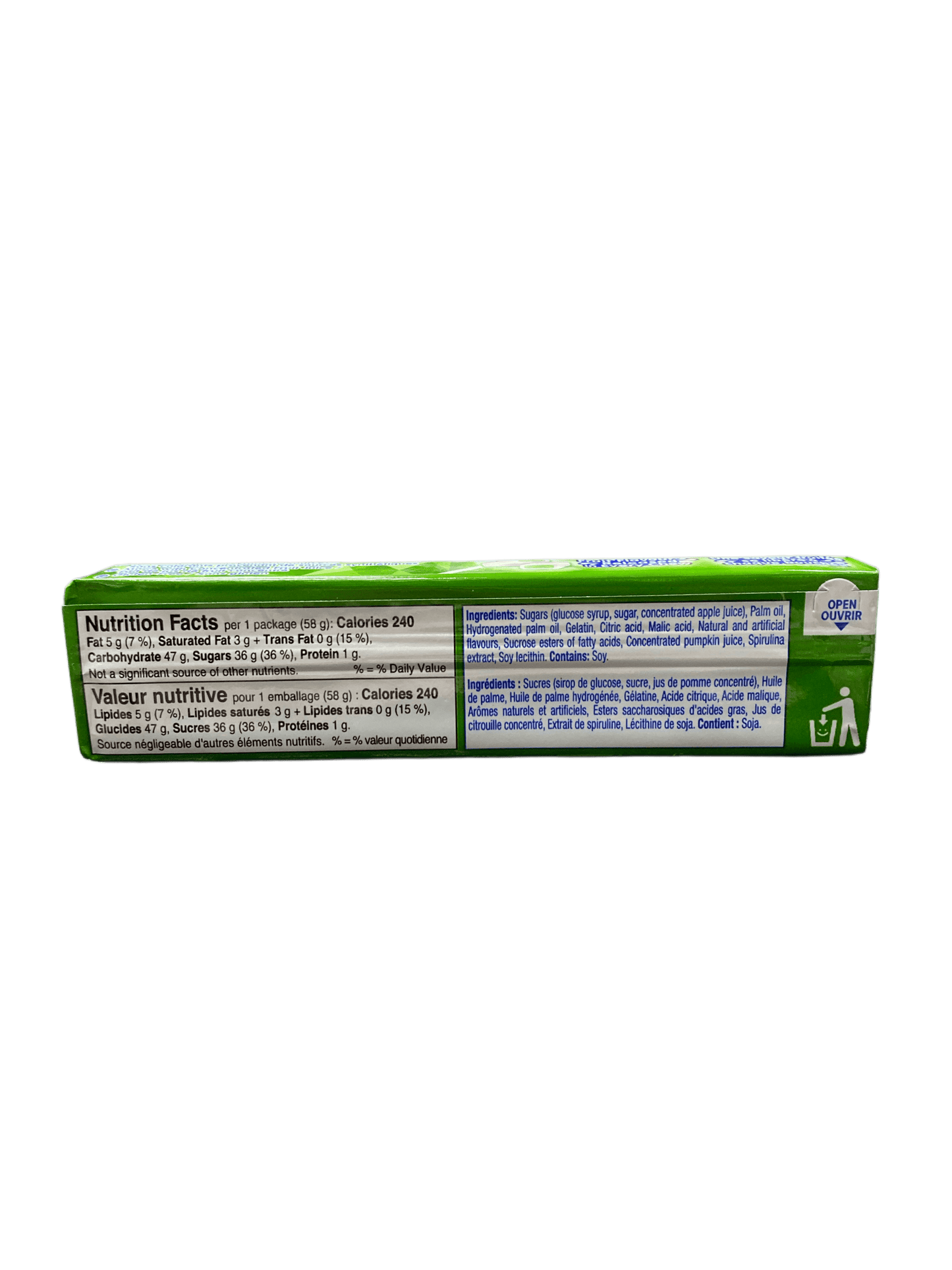 Hi-Chew Green Apple Fruit Chews - Canadian Edition