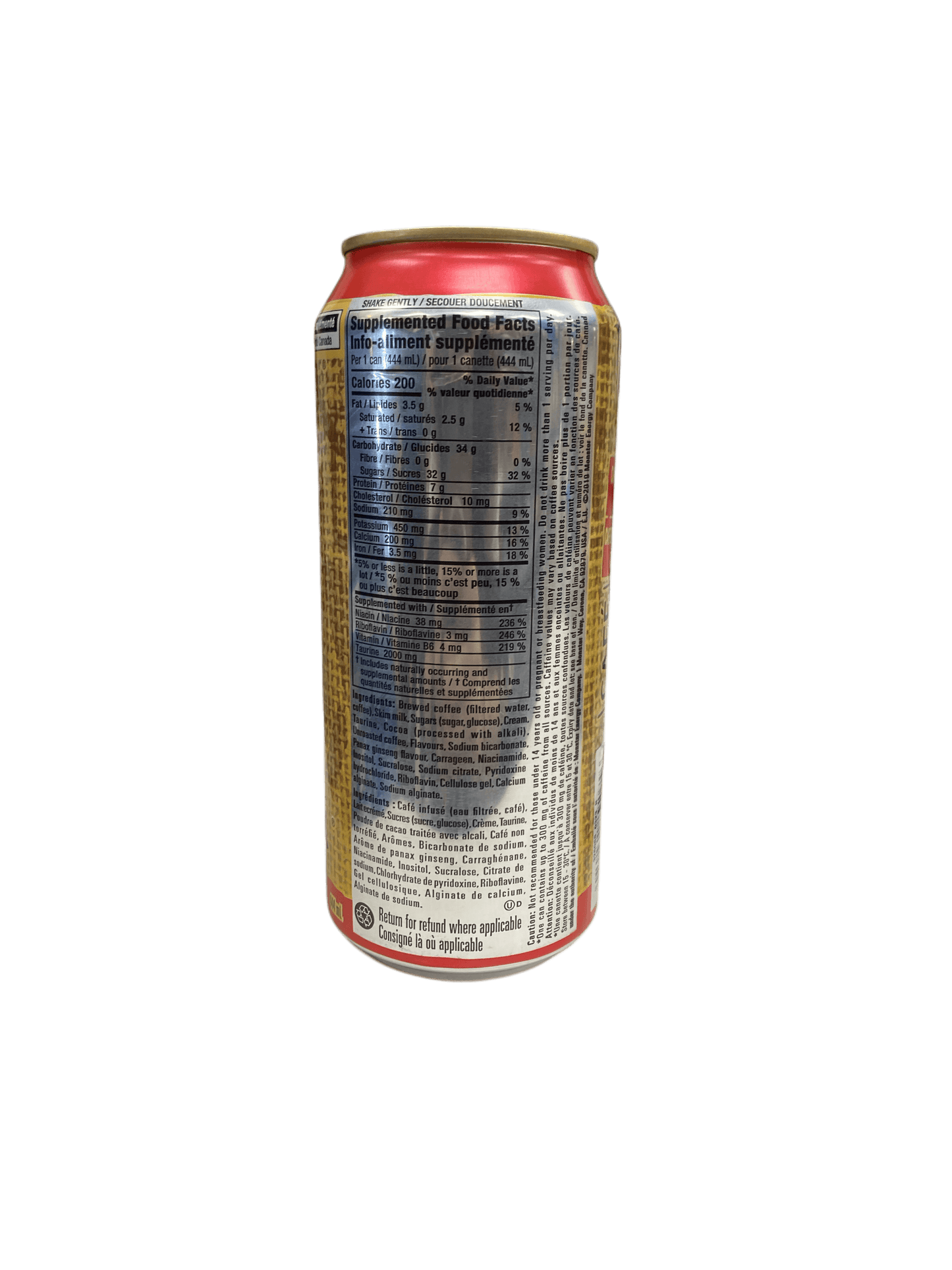 Monster Energy Java Mocha Triple Shot