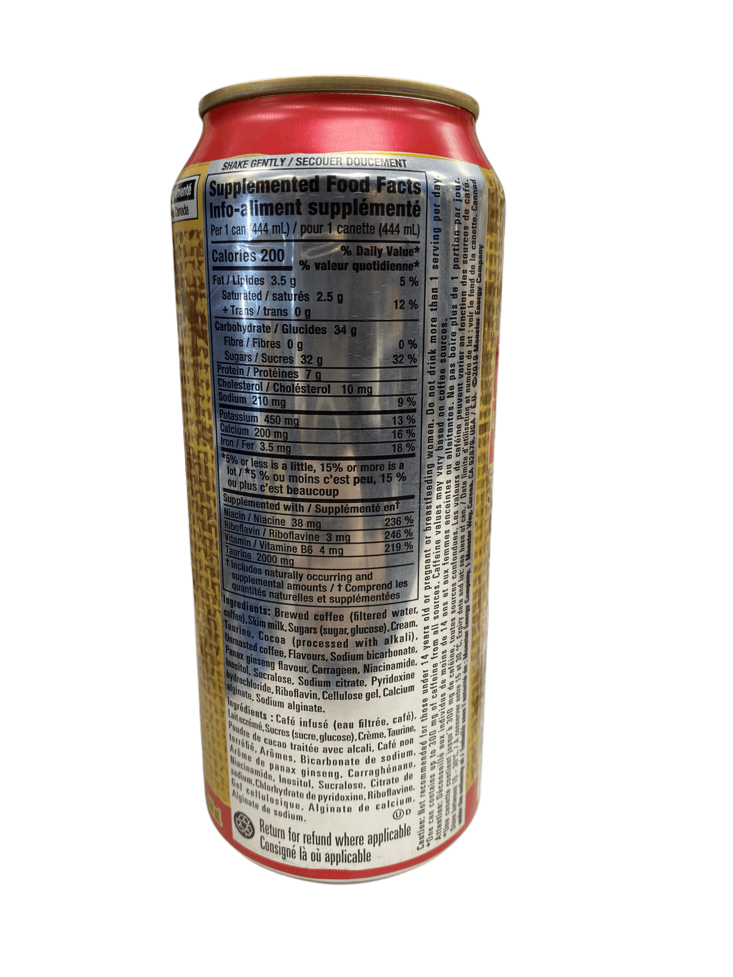 Monster Energy Java Mocha Triple Shot