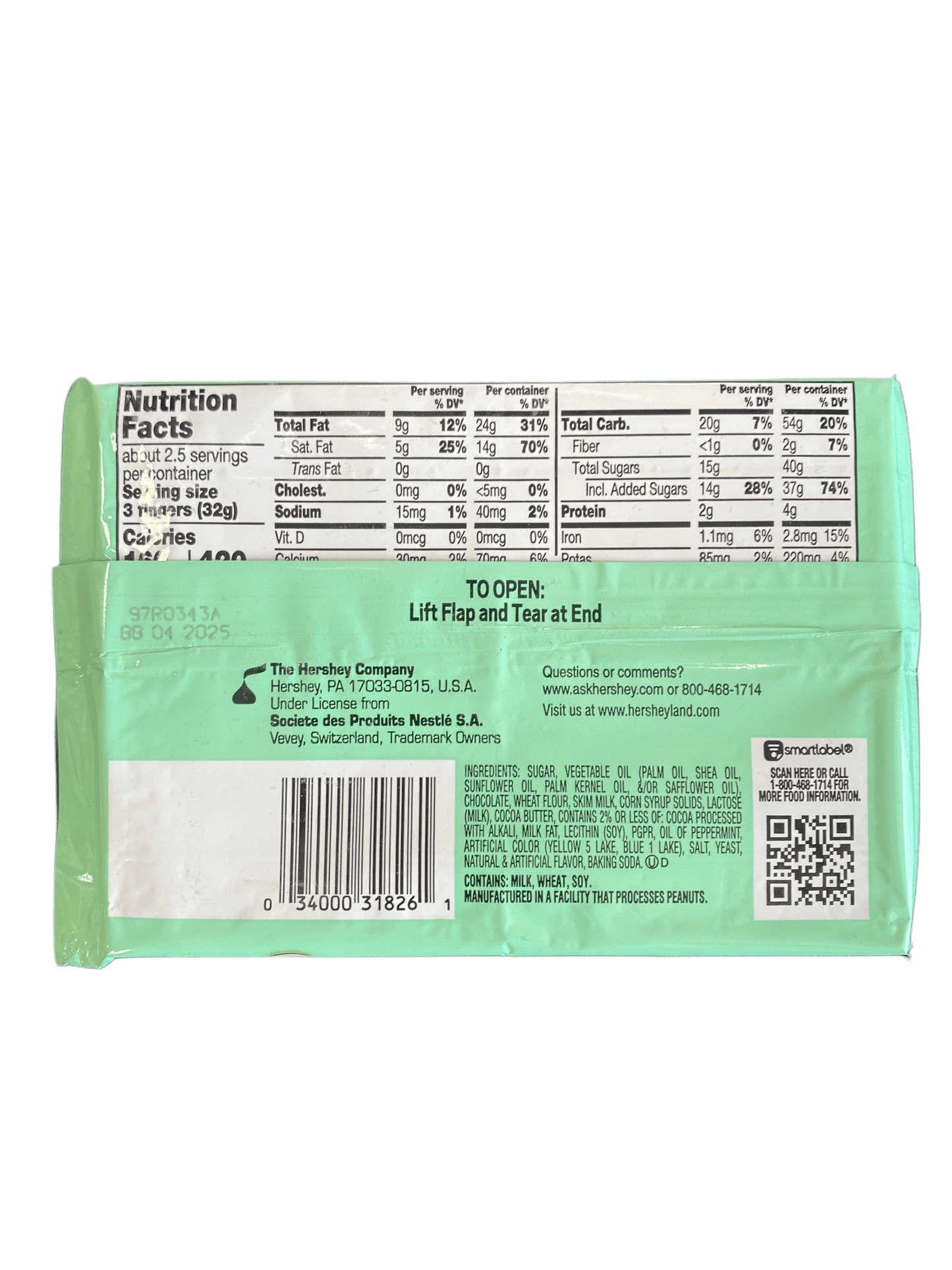 Kit Kat Duos Mint Dark Chocolate King Size 85G