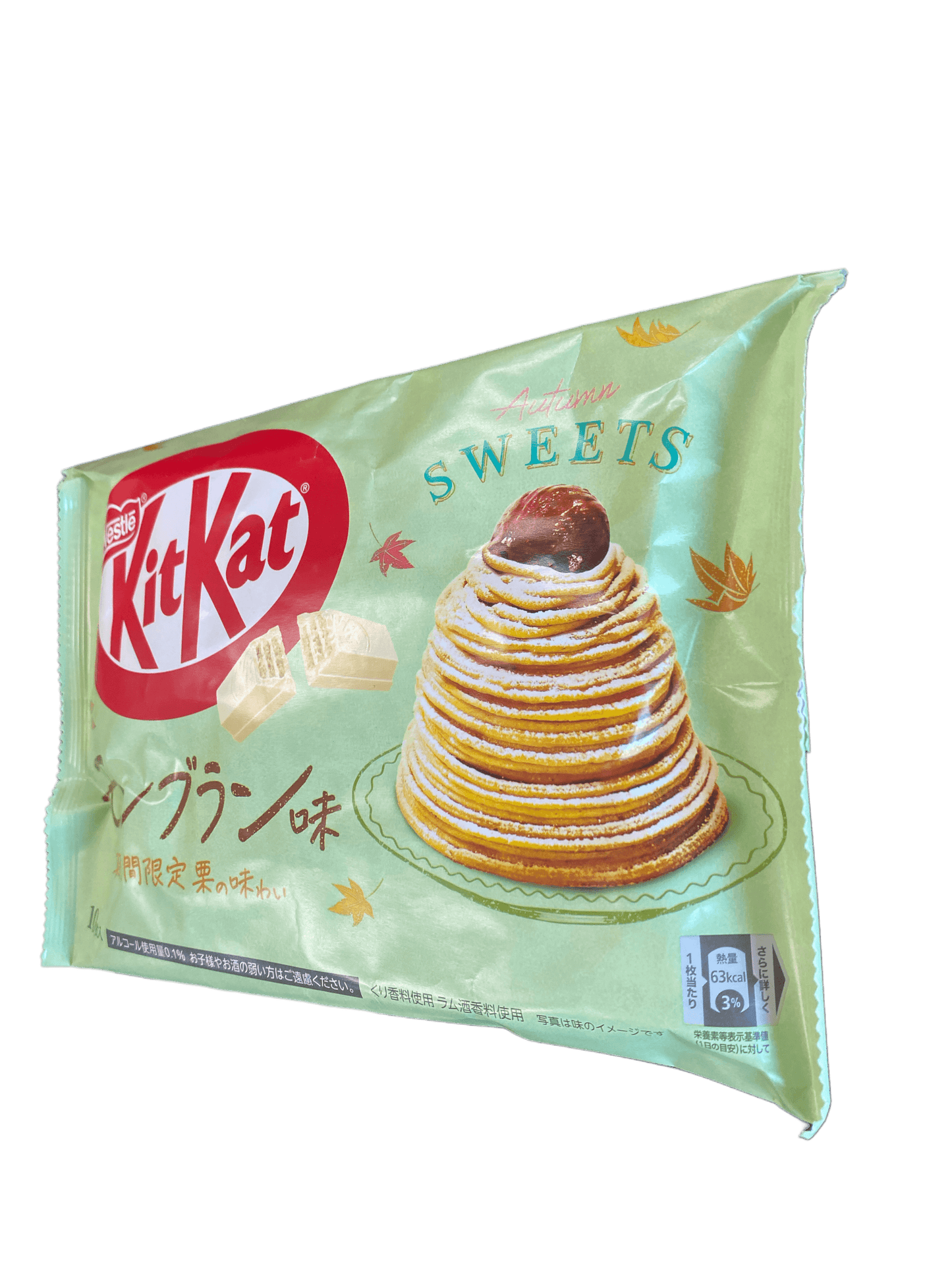 Kit Kat Mont Blanc Chocolate Wafer Bar Pack 10 - Japan Edition