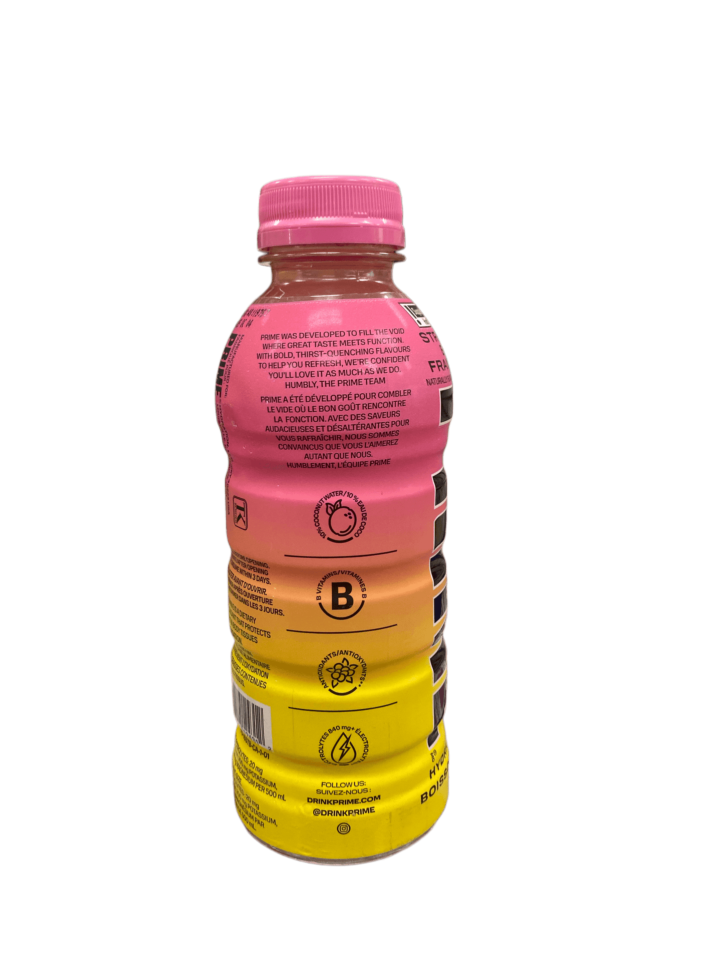 Prime Hydration Strawberry Banana - U.S Edition