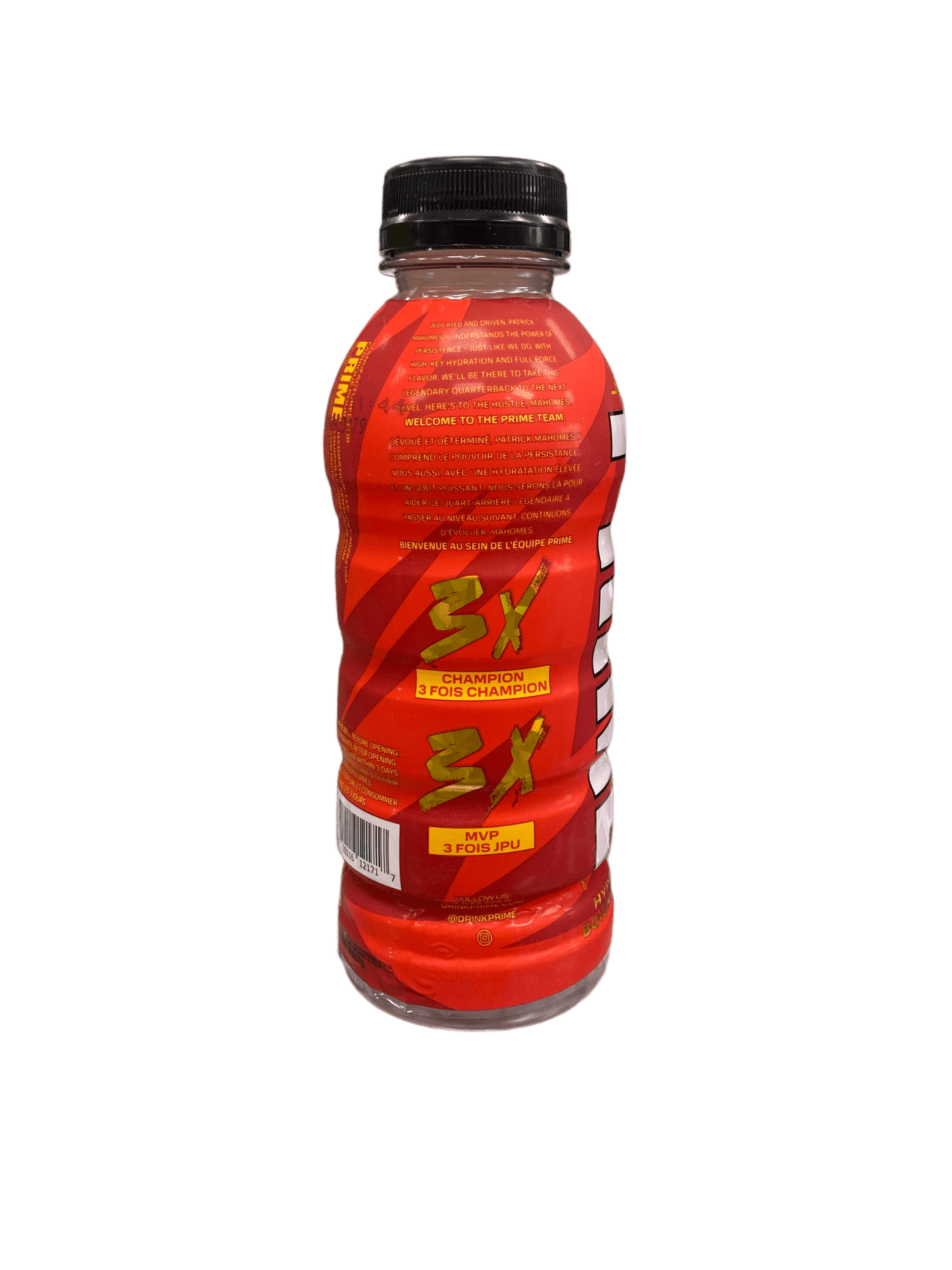 Prime Hydration NFL Patrick Mahomes Drink 500ML - Canadian Edition