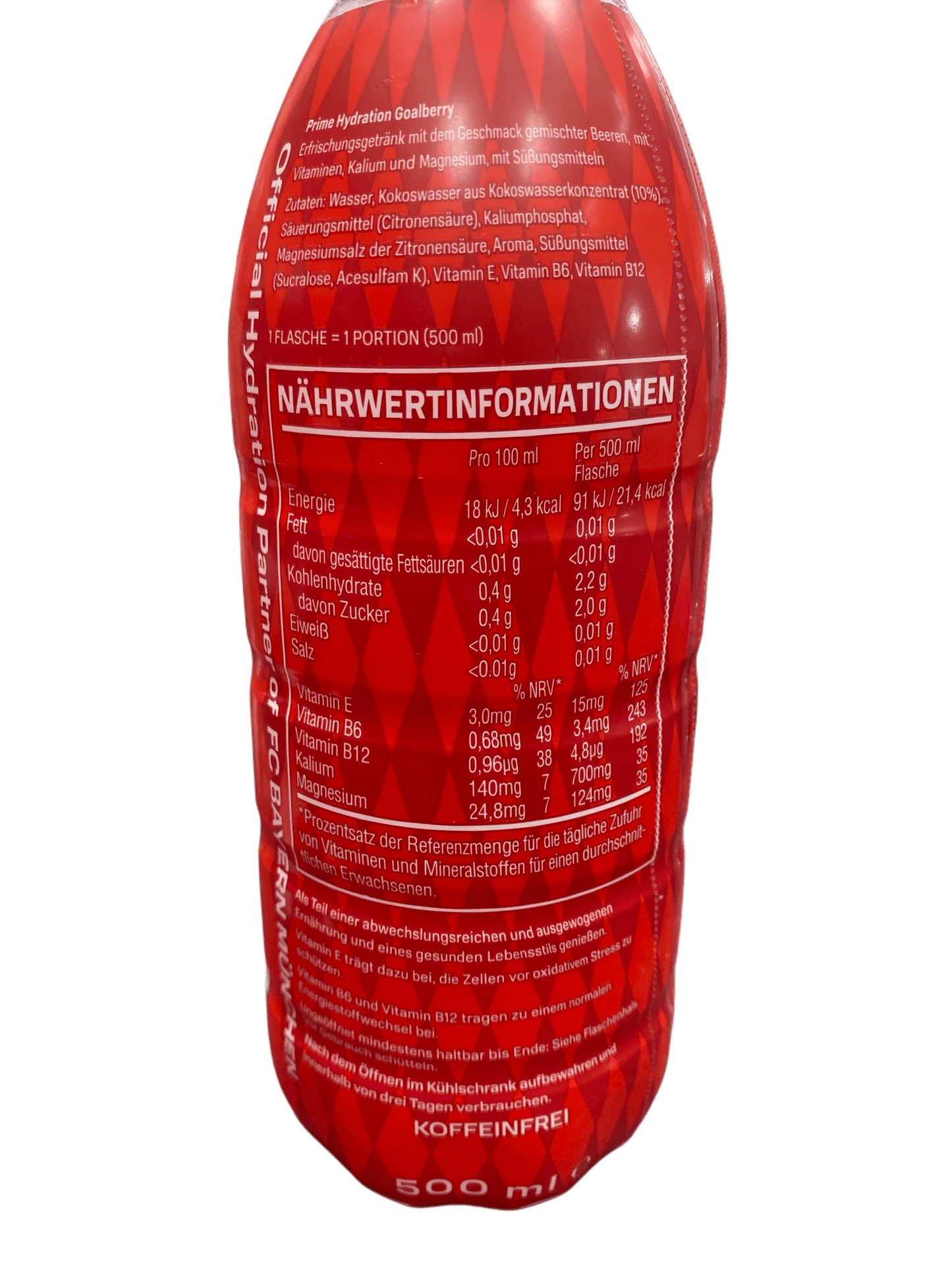 Prime Hydration Drink FC Bayern Munich