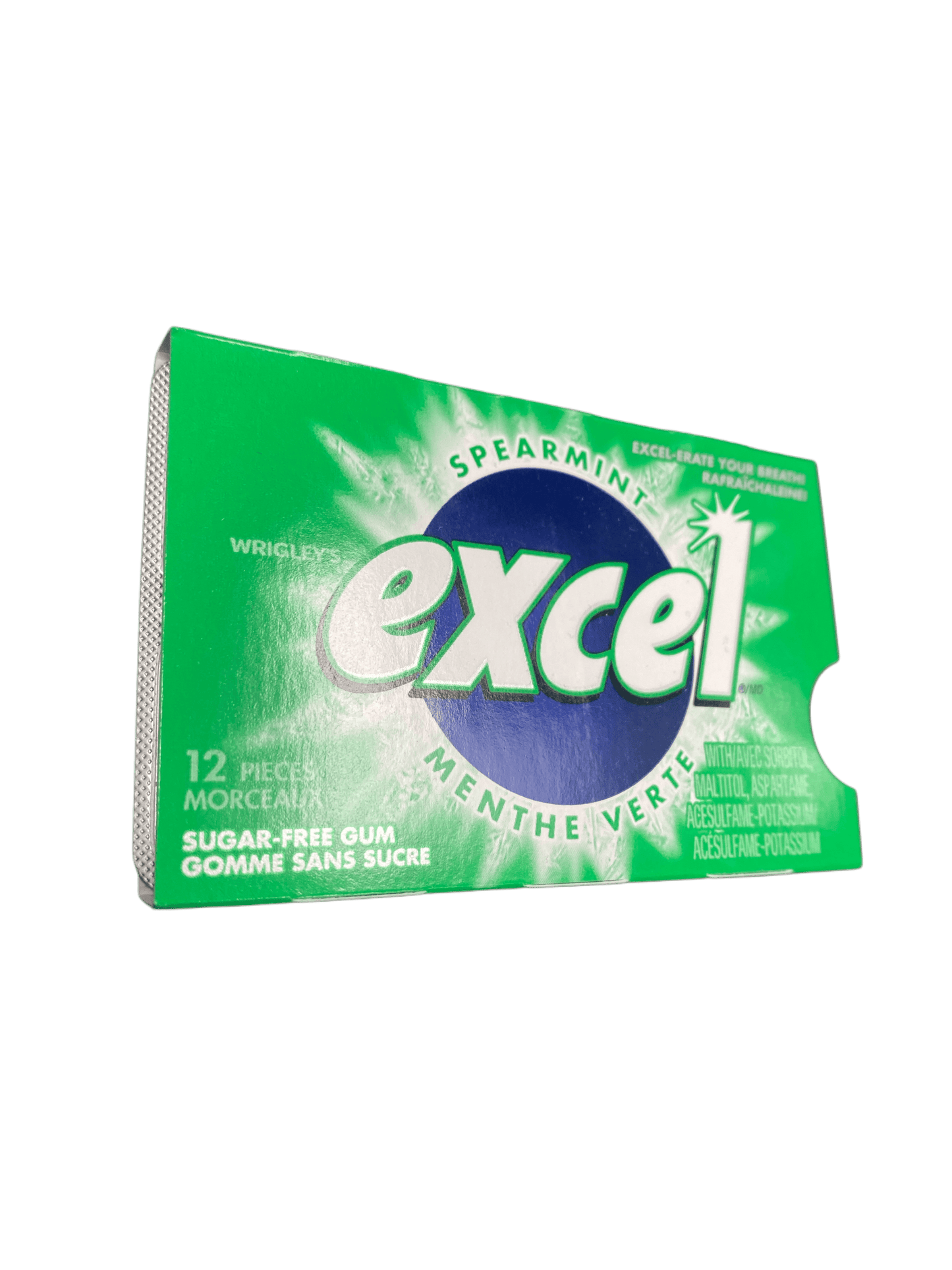Excel Spearmint Gum 12 Pieces