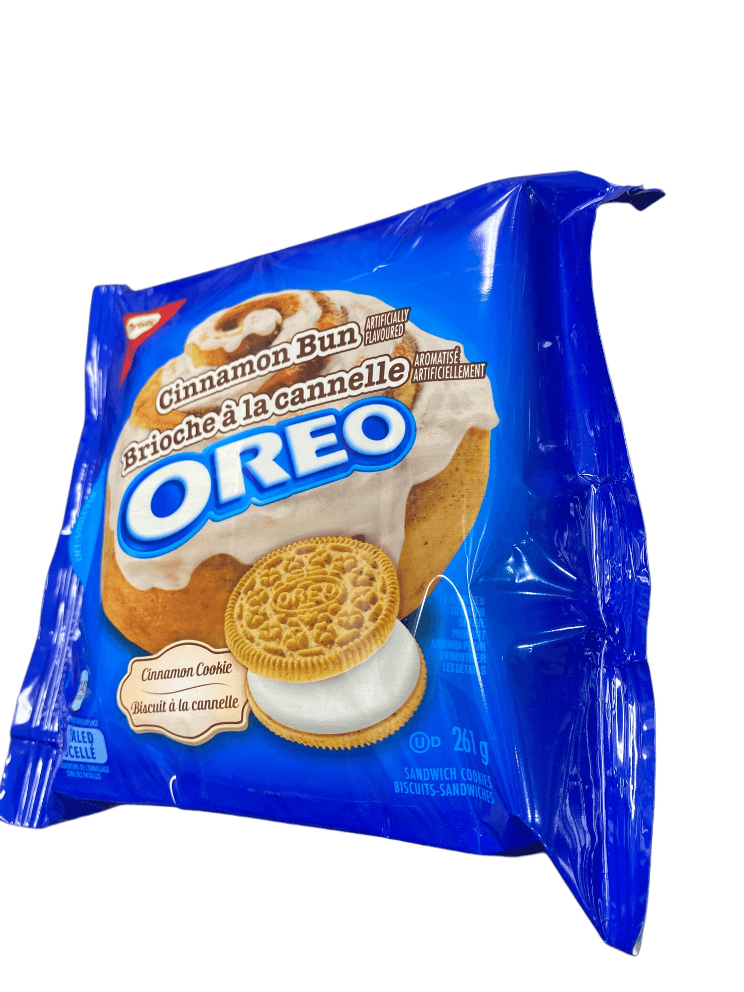 Oreo Cinnamon Bun Cookie 261G - Canadian Edition