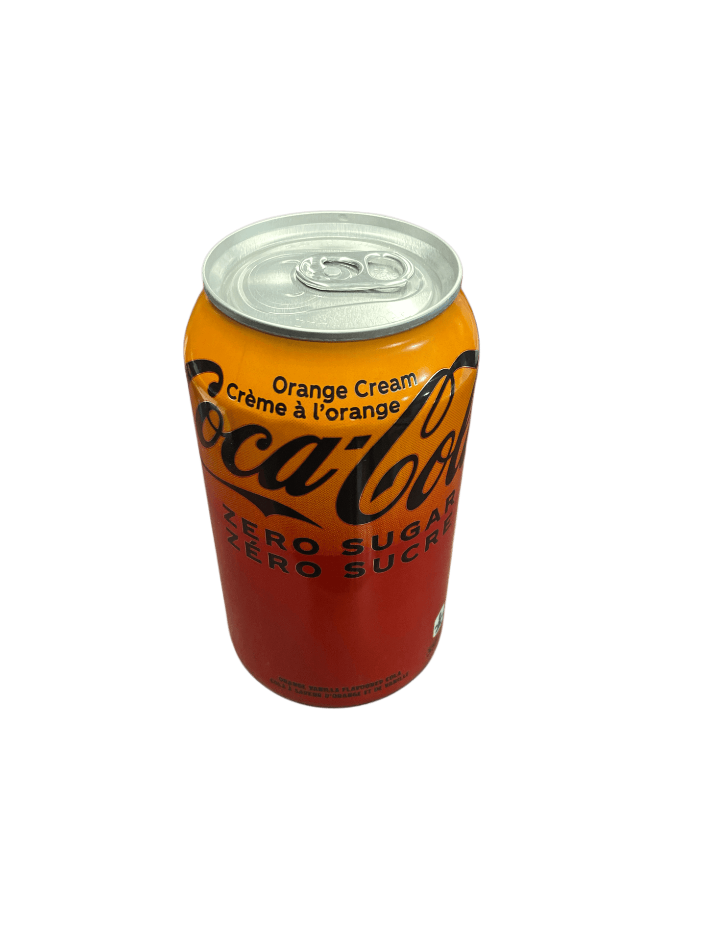 Coca Cola Zero Orange Cream Soda Can 355 ML - Canada Edition