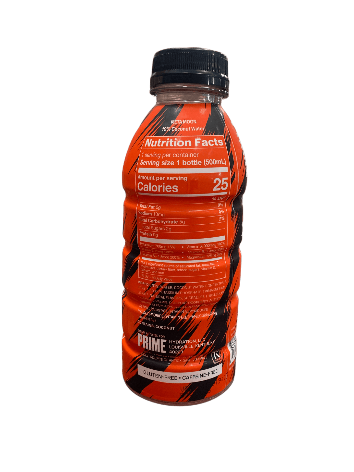 Prime Hydration WWE Black & Red Drink