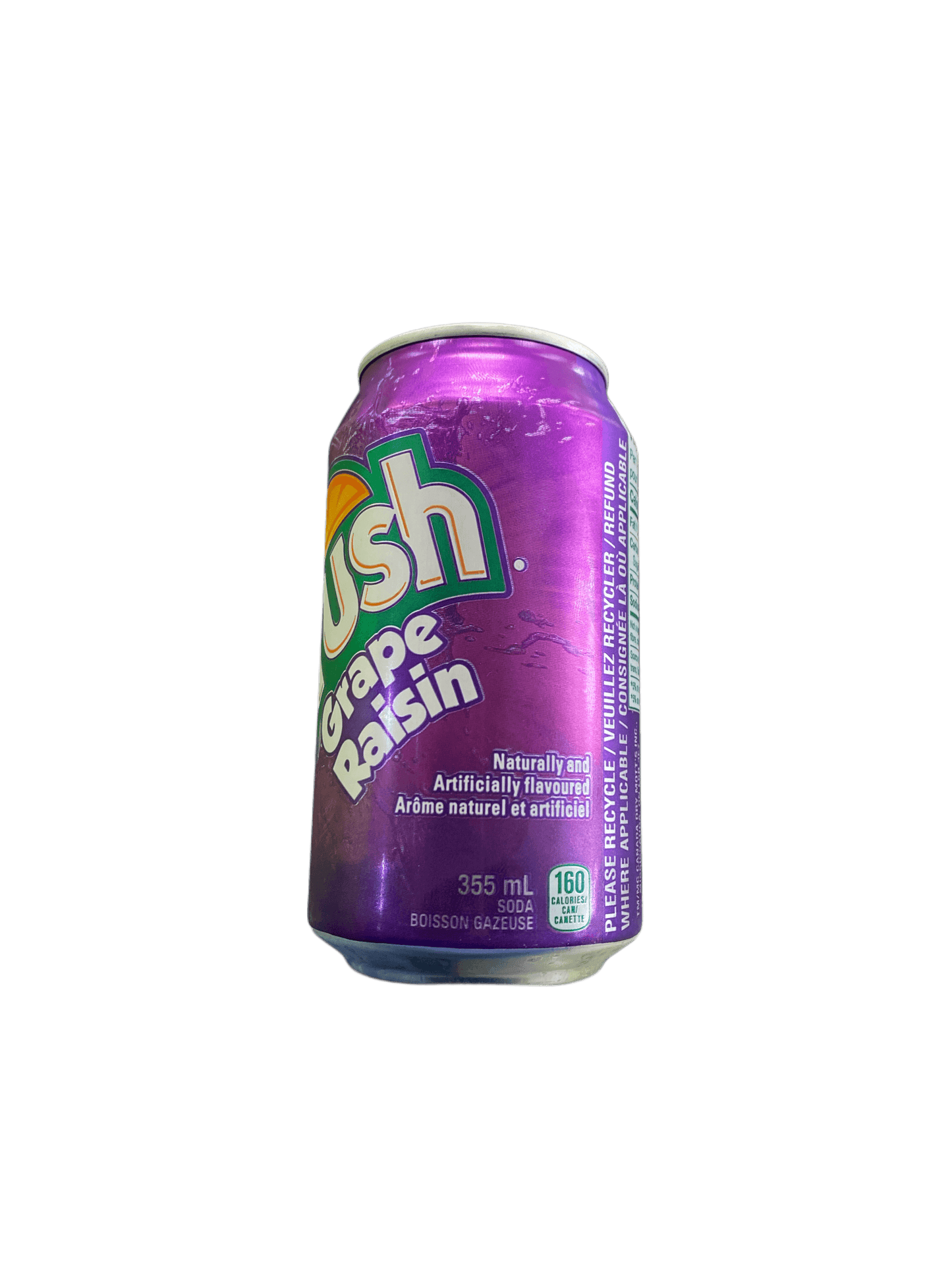 Crush Grape Soda Can 355ML