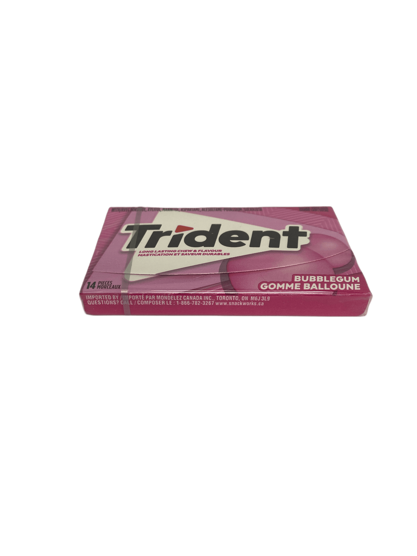 Trident Bubble Gum 14 Pieces
