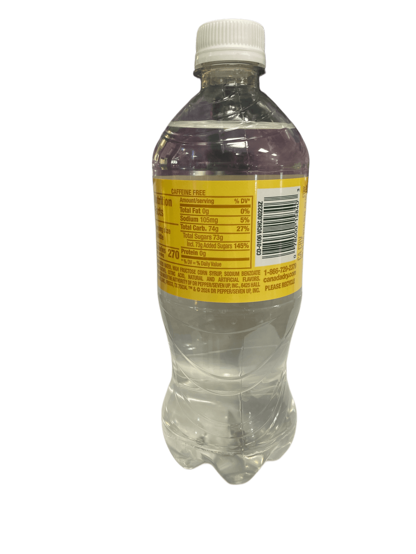 Canada Dry Vanilla Cream 591ML