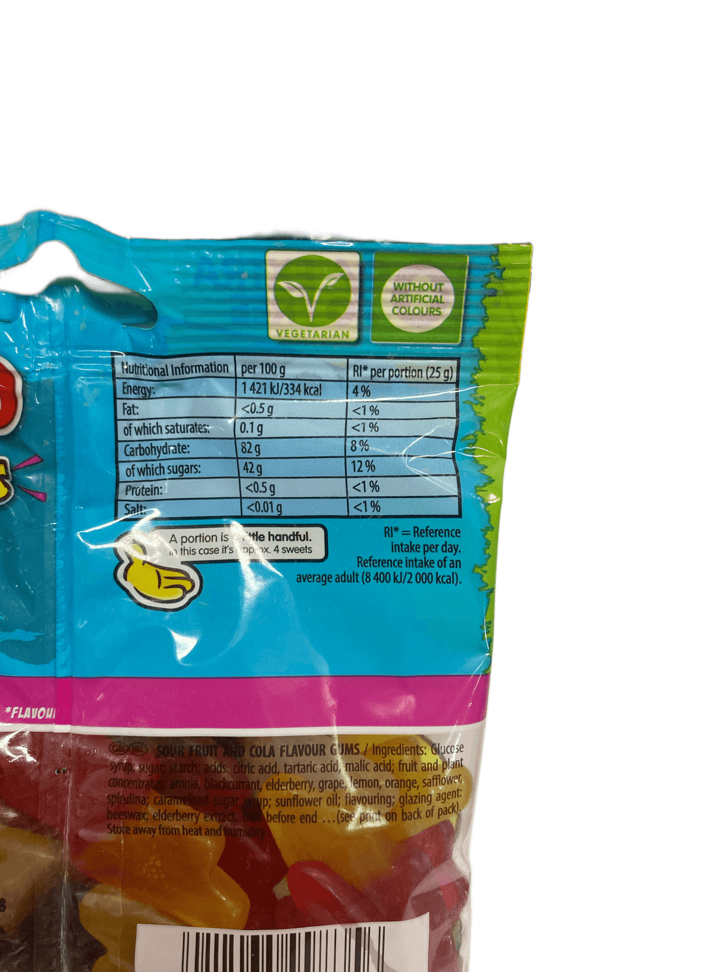 Haribo Sour Sparks 140G