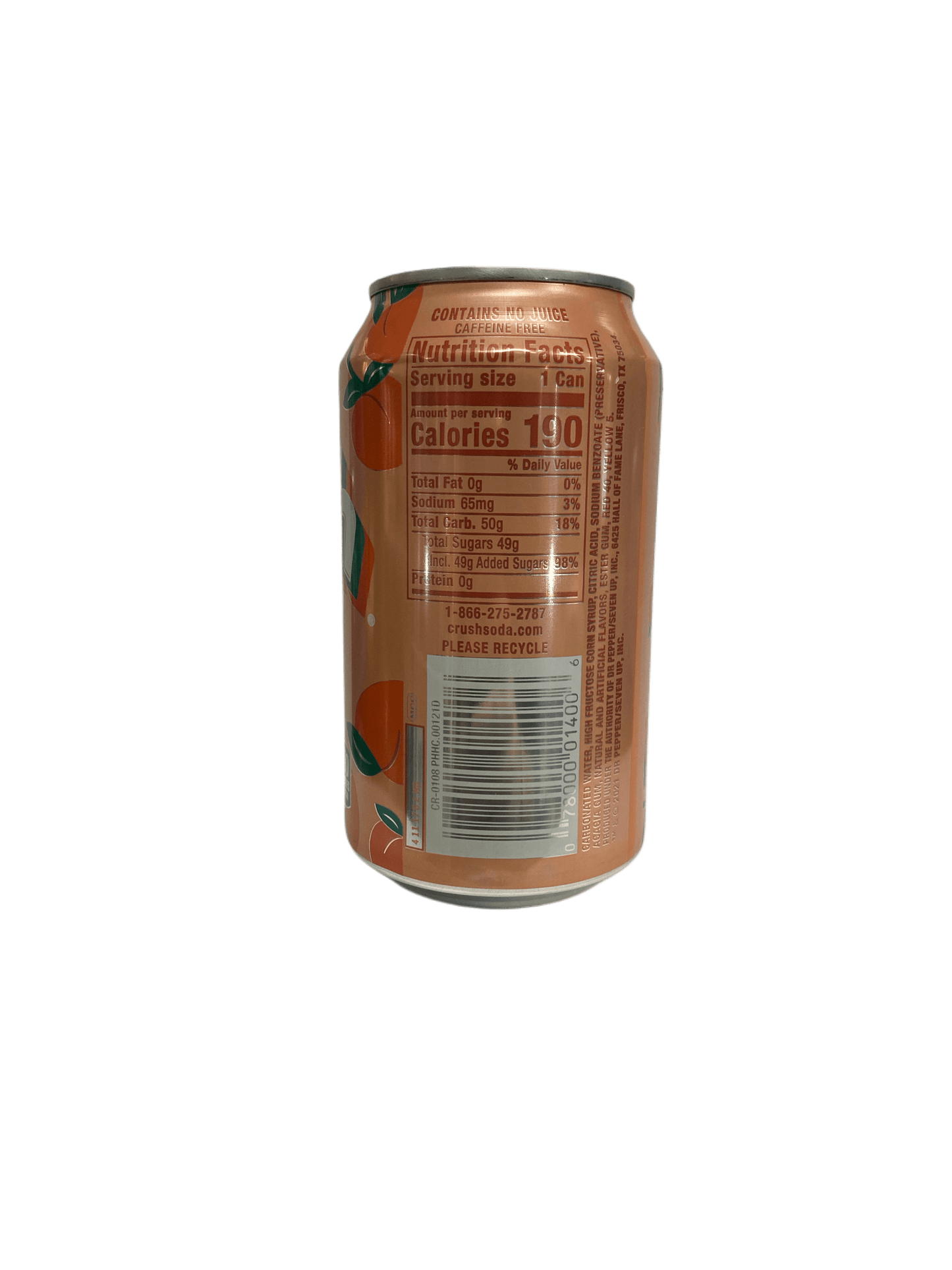 Écraser la pêche en boîte 355ML